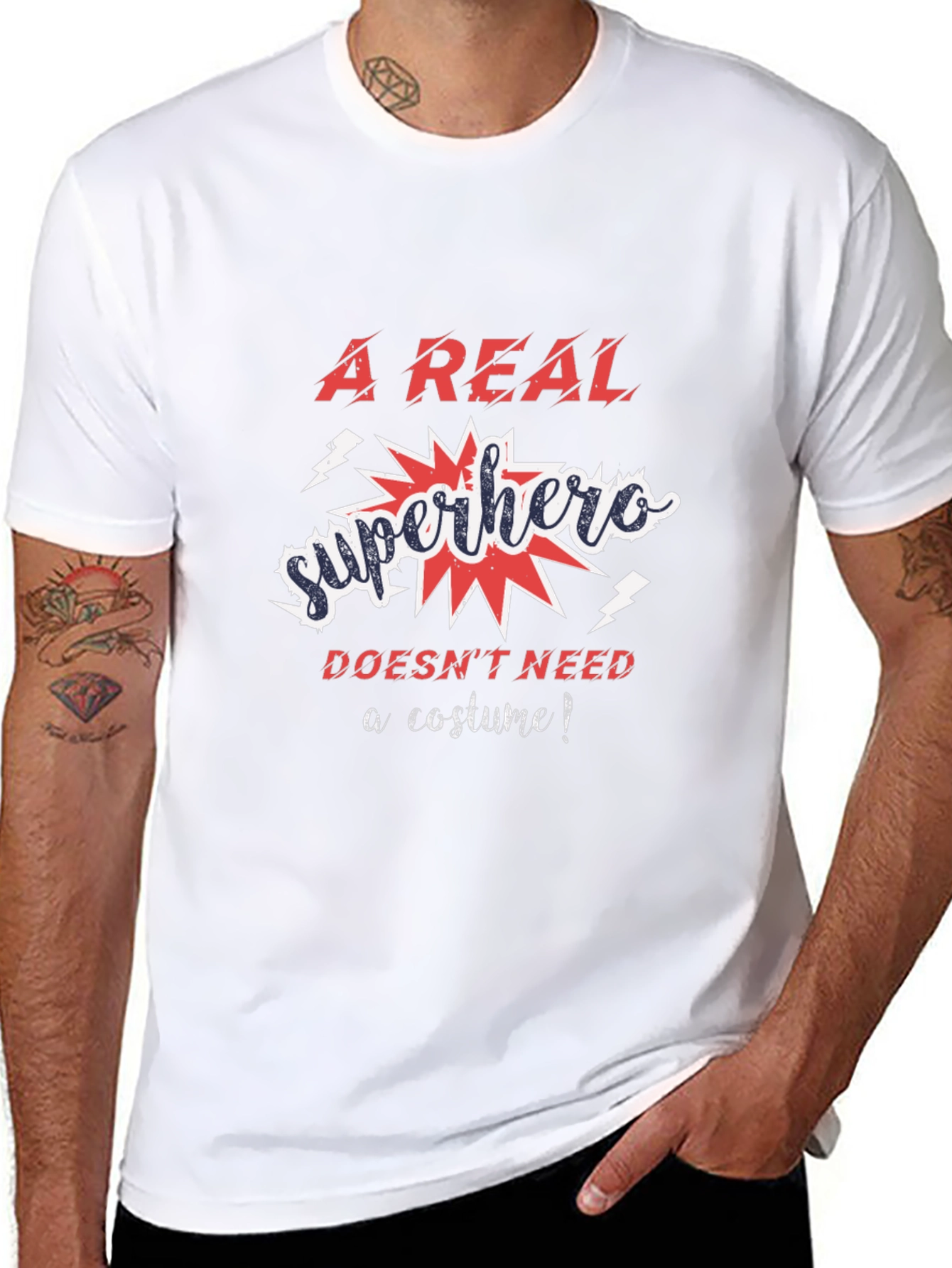 A Real Superhero T-Shirt - No Costume Needed!