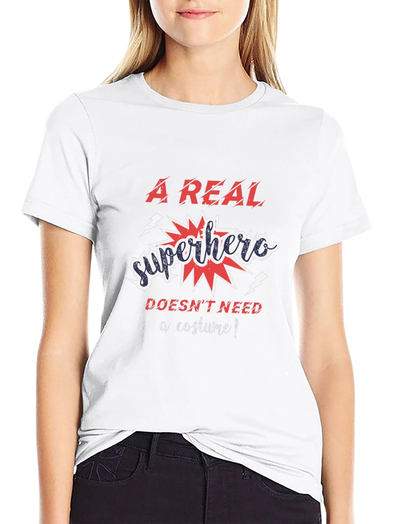 A Real Superhero T-Shirt - No Costume Needed!