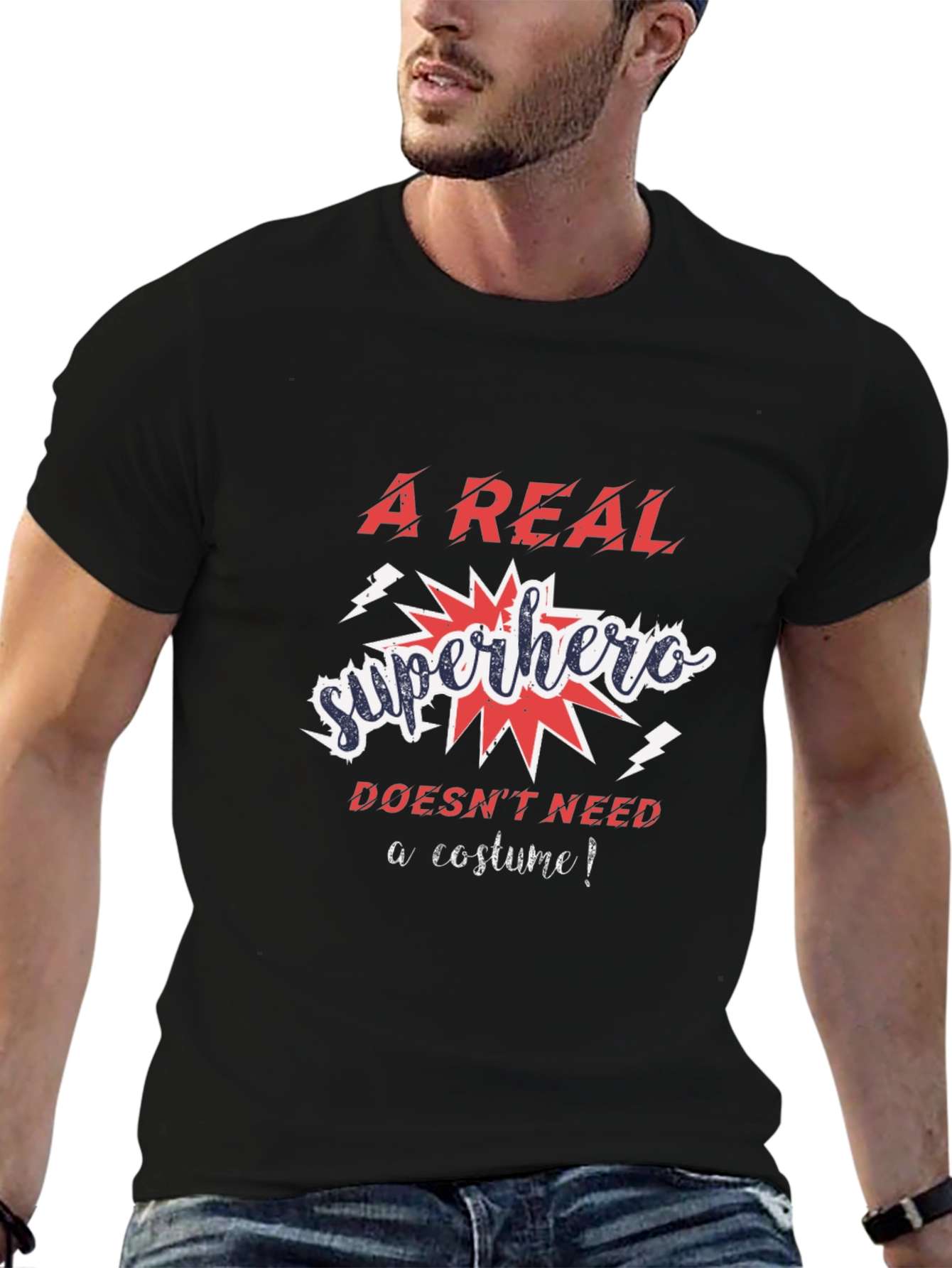 A Real Superhero T-Shirt - No Costume Needed!