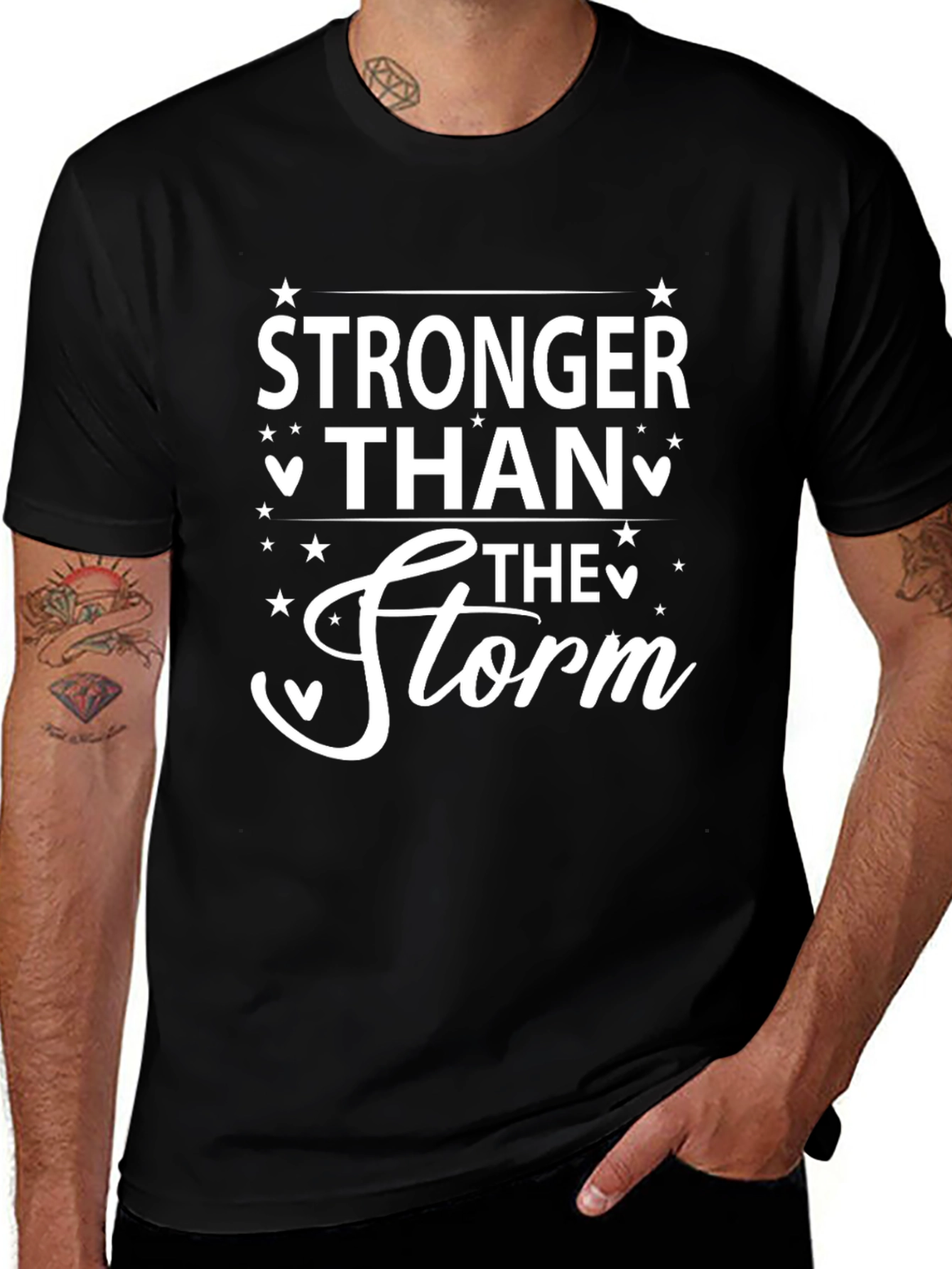 Stronger Than The Storm Graphic Tee