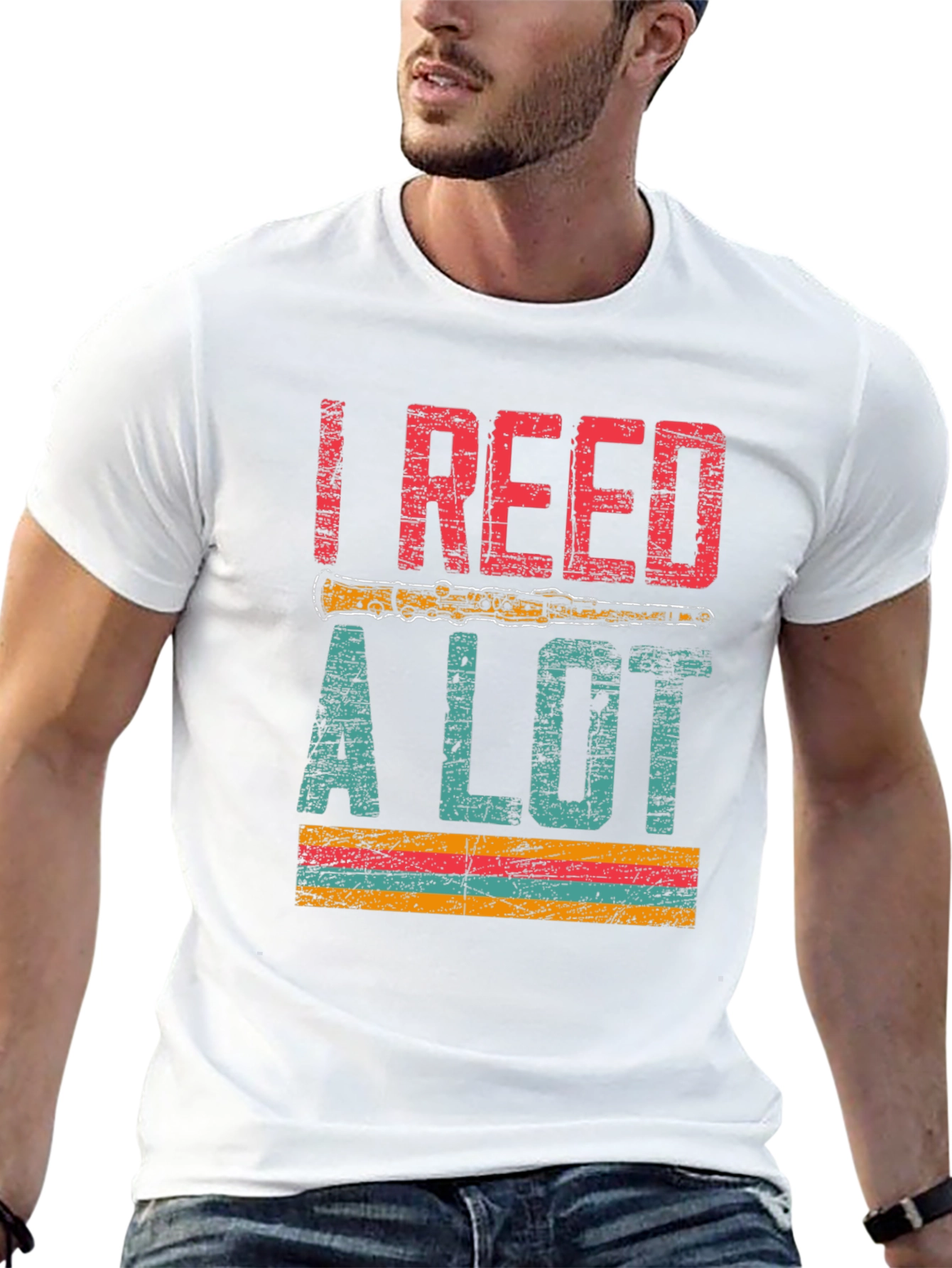 I Reed A Lot T-Shirt - Musician Tee