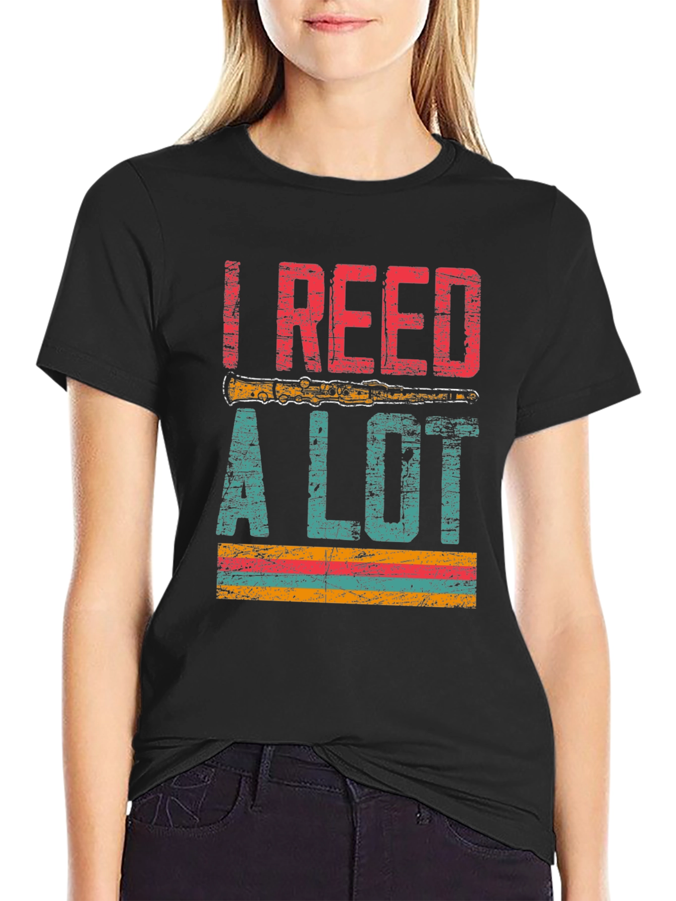 I Reed A Lot T-Shirt - Musician Tee