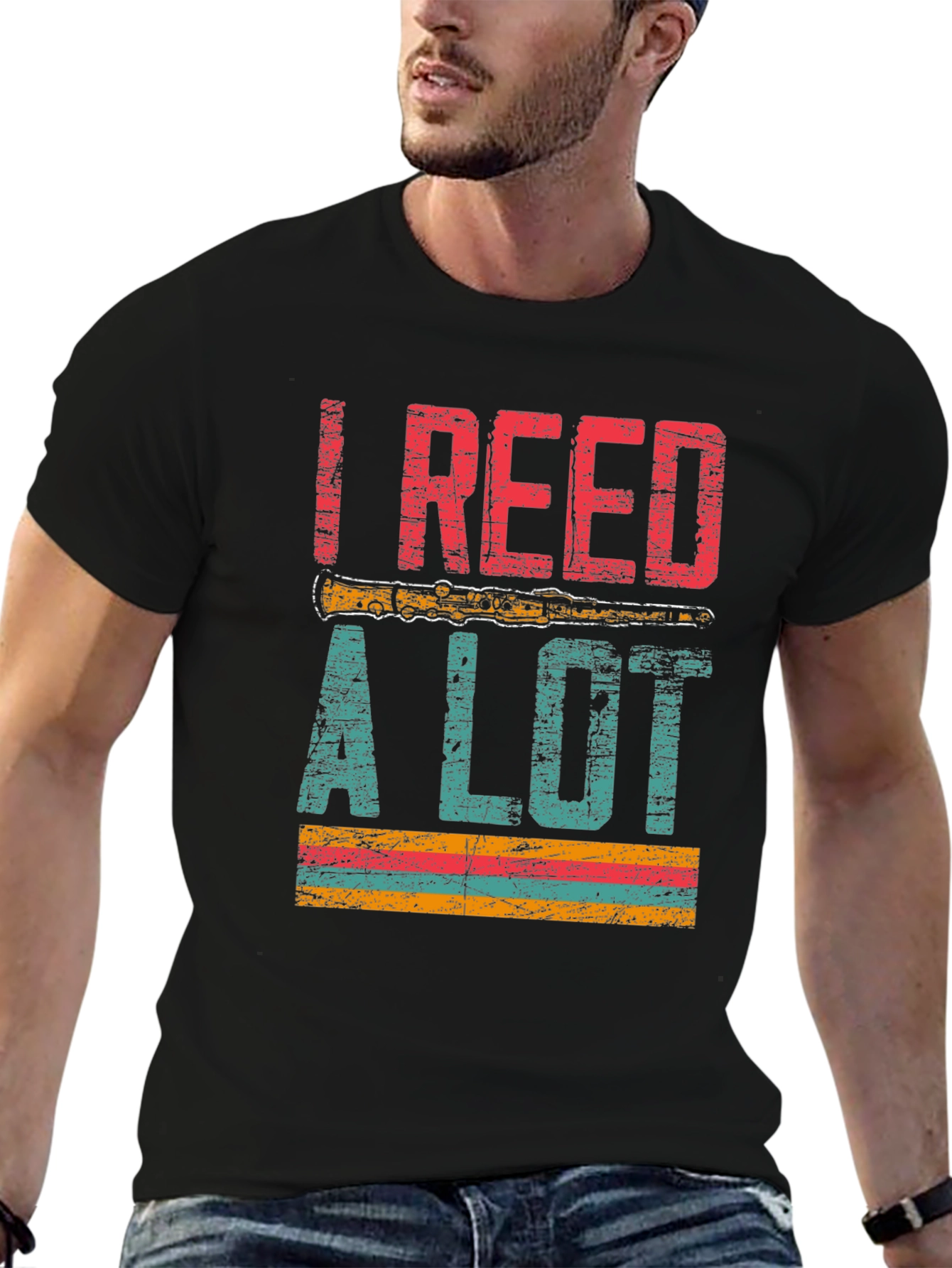 I Reed A Lot T-Shirt - Musician Tee