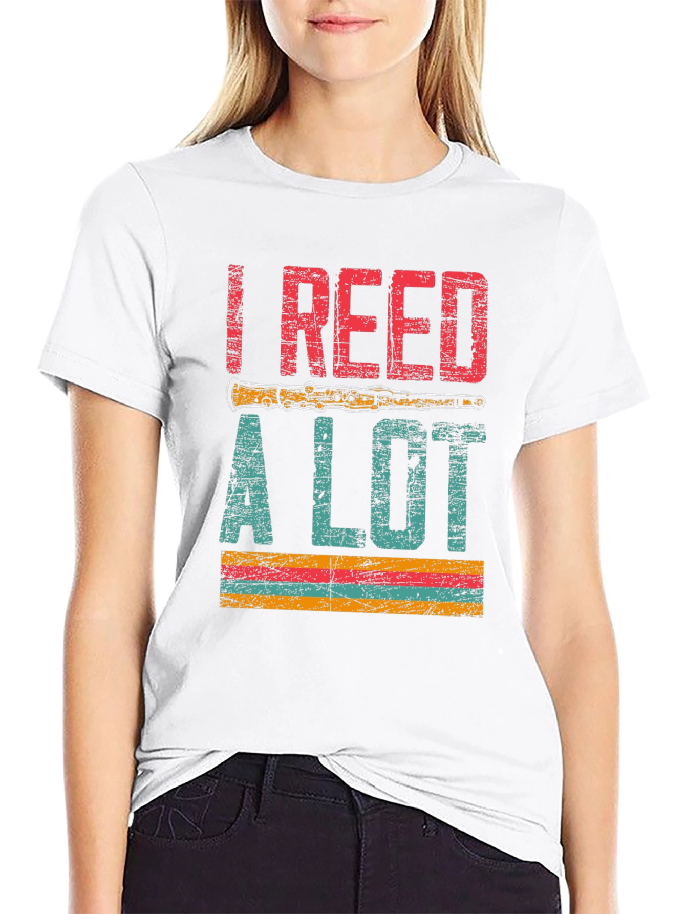 I Reed A Lot T-Shirt - Musician Tee