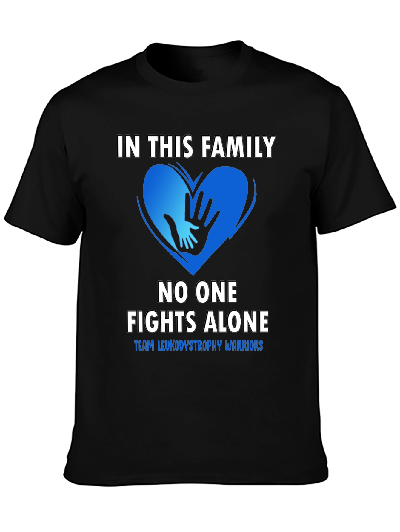 Leukodystrophy Warrior Family Support T-Shirt