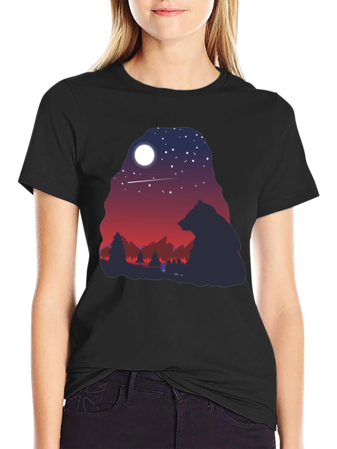 Nature Bear T-Shirt - Outdoor Adventure Tee