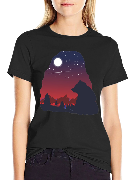 Nature Bear T-Shirt - Outdoor Adventure Tee
