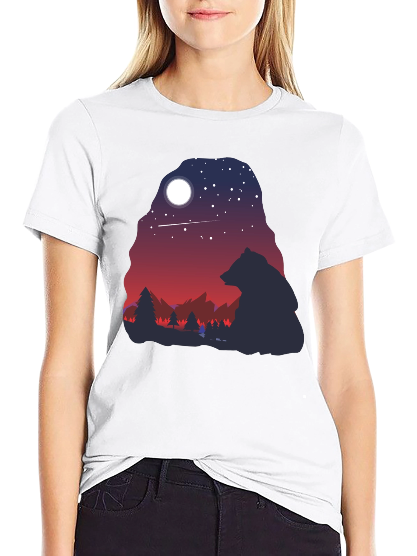 Nature Bear T-Shirt - Outdoor Adventure Tee