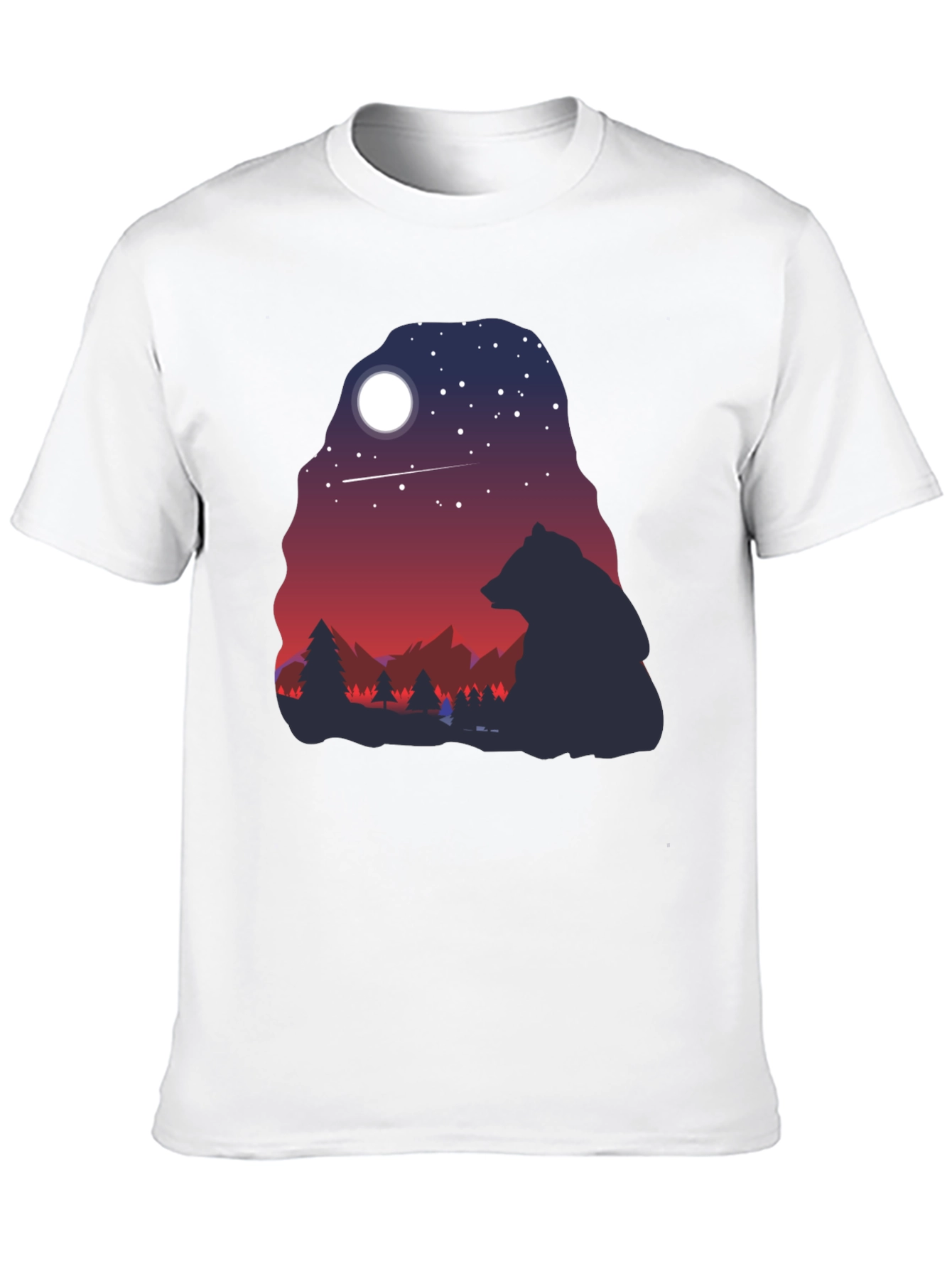 Nature Bear T-Shirt - Outdoor Adventure Tee