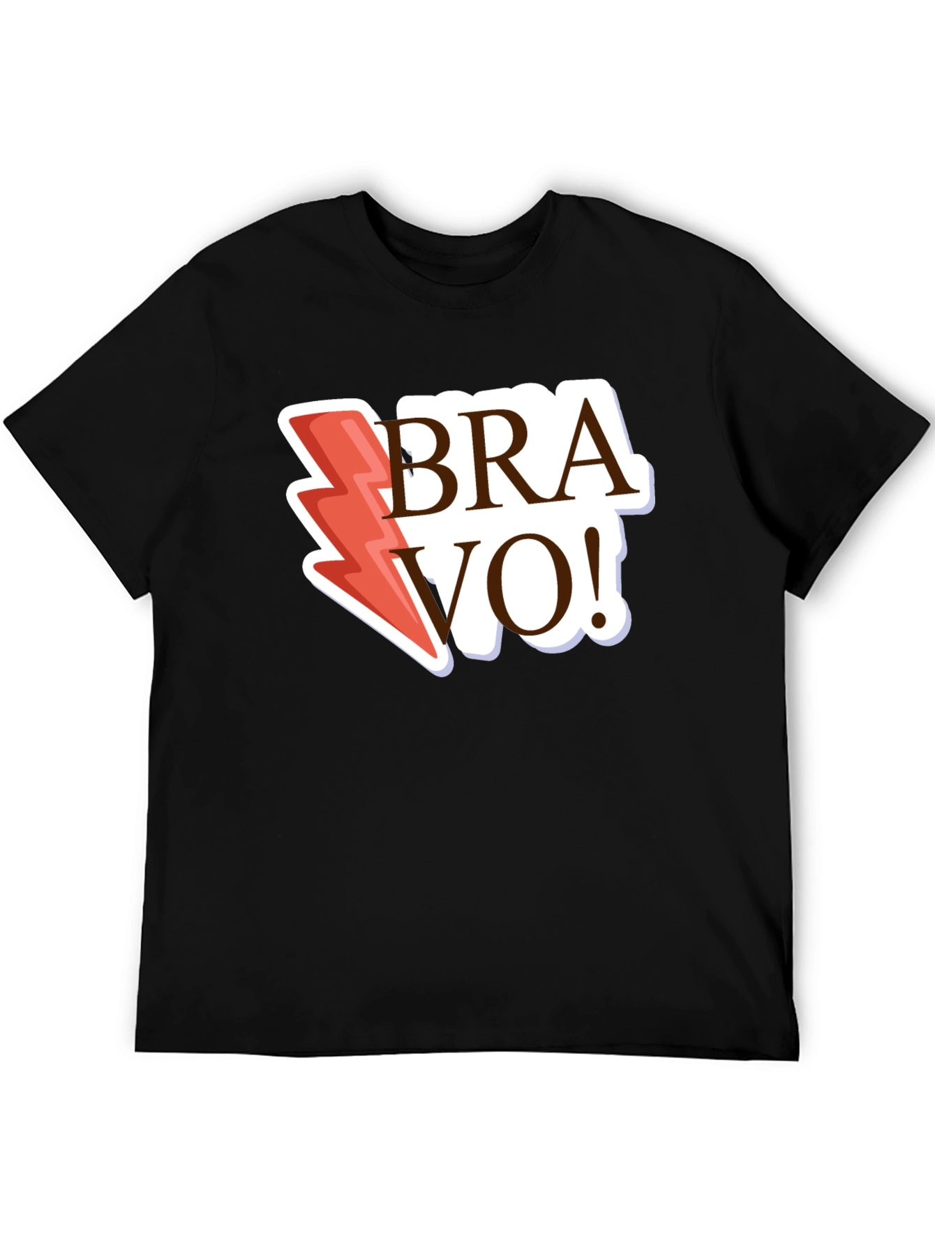 Bravo Lightning Bolt Graphic Tee