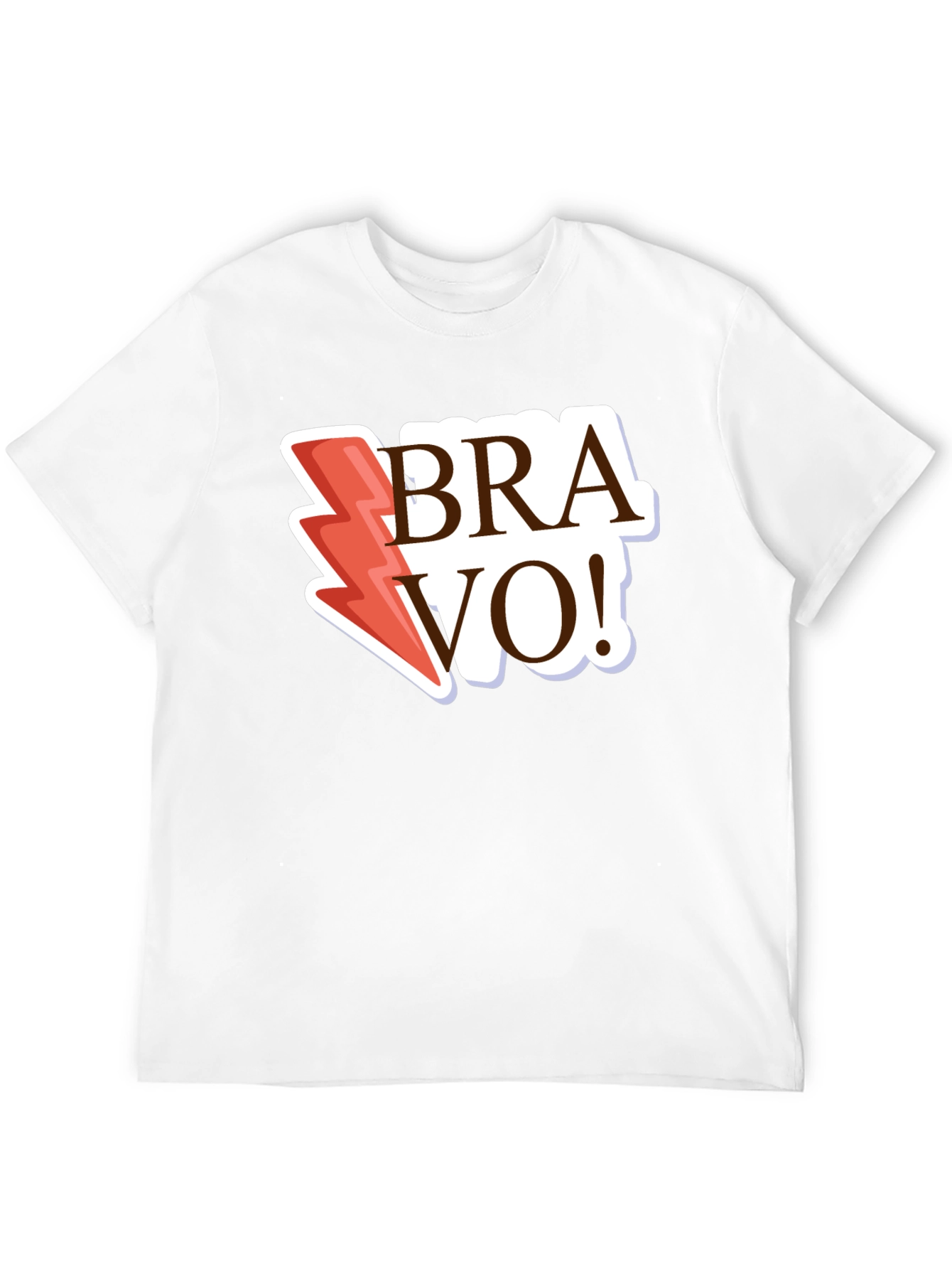 Bravo Lightning Bolt Graphic Tee