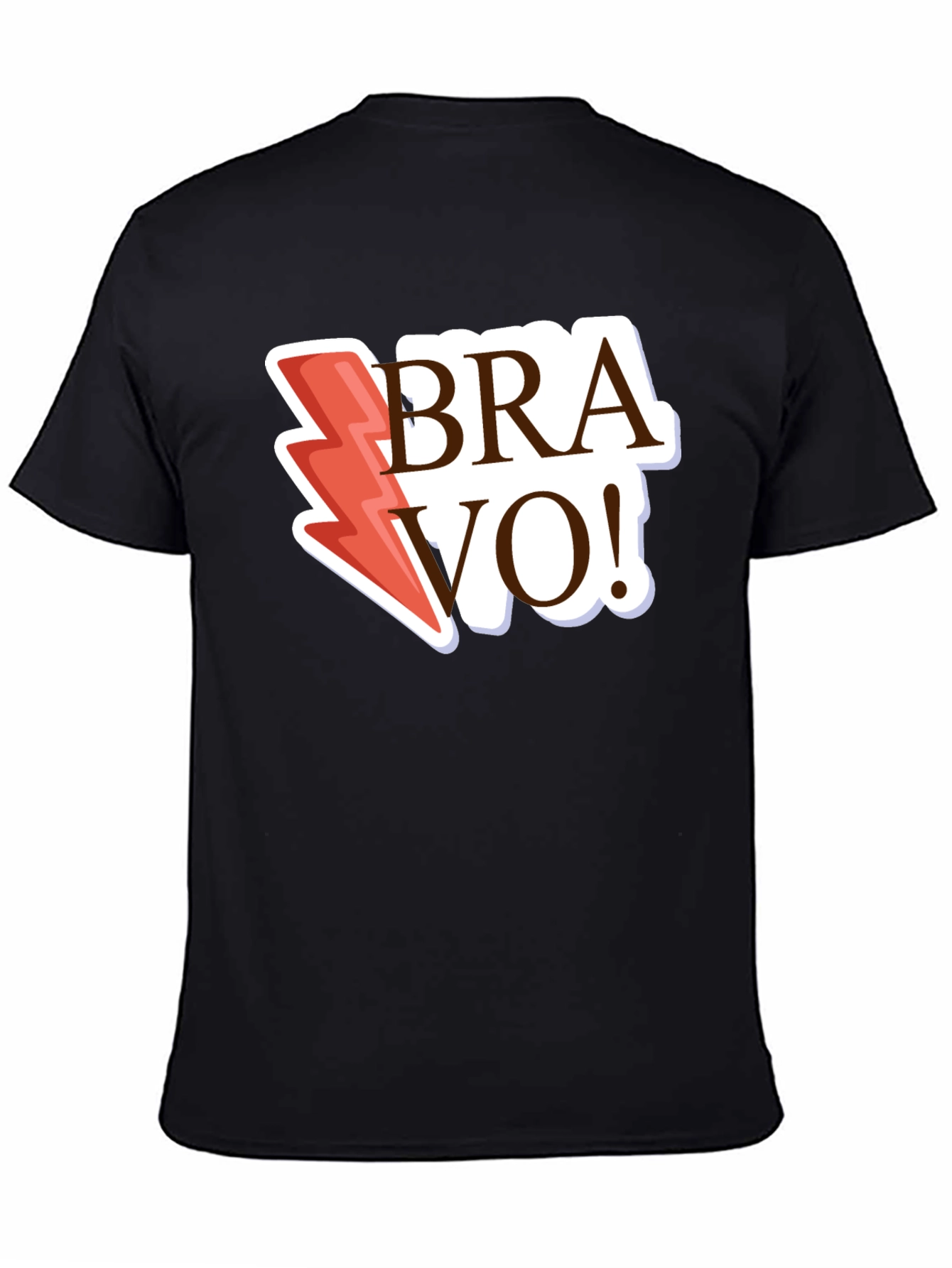 Bravo Lightning Bolt Graphic Tee