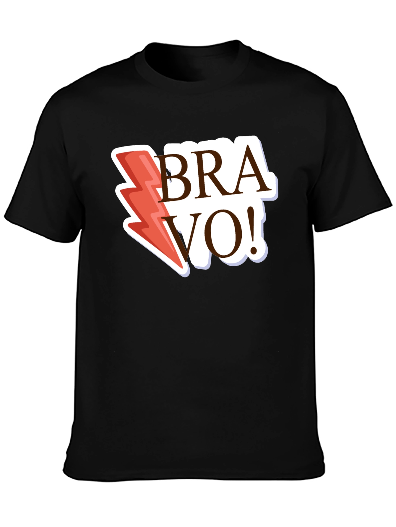 Bravo Lightning Bolt Graphic Tee