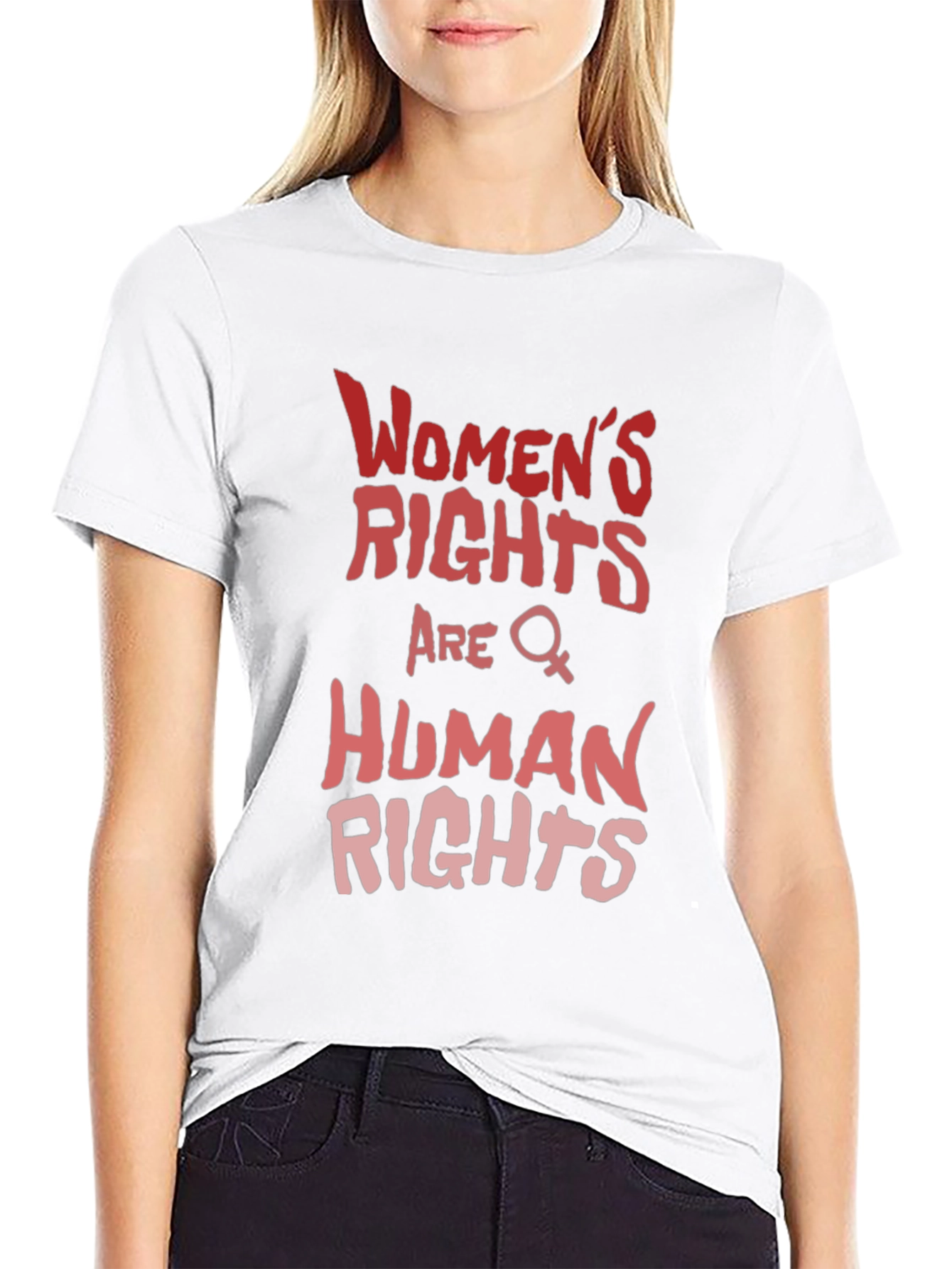 Womens Rights Are Human Rights Graphic Tee