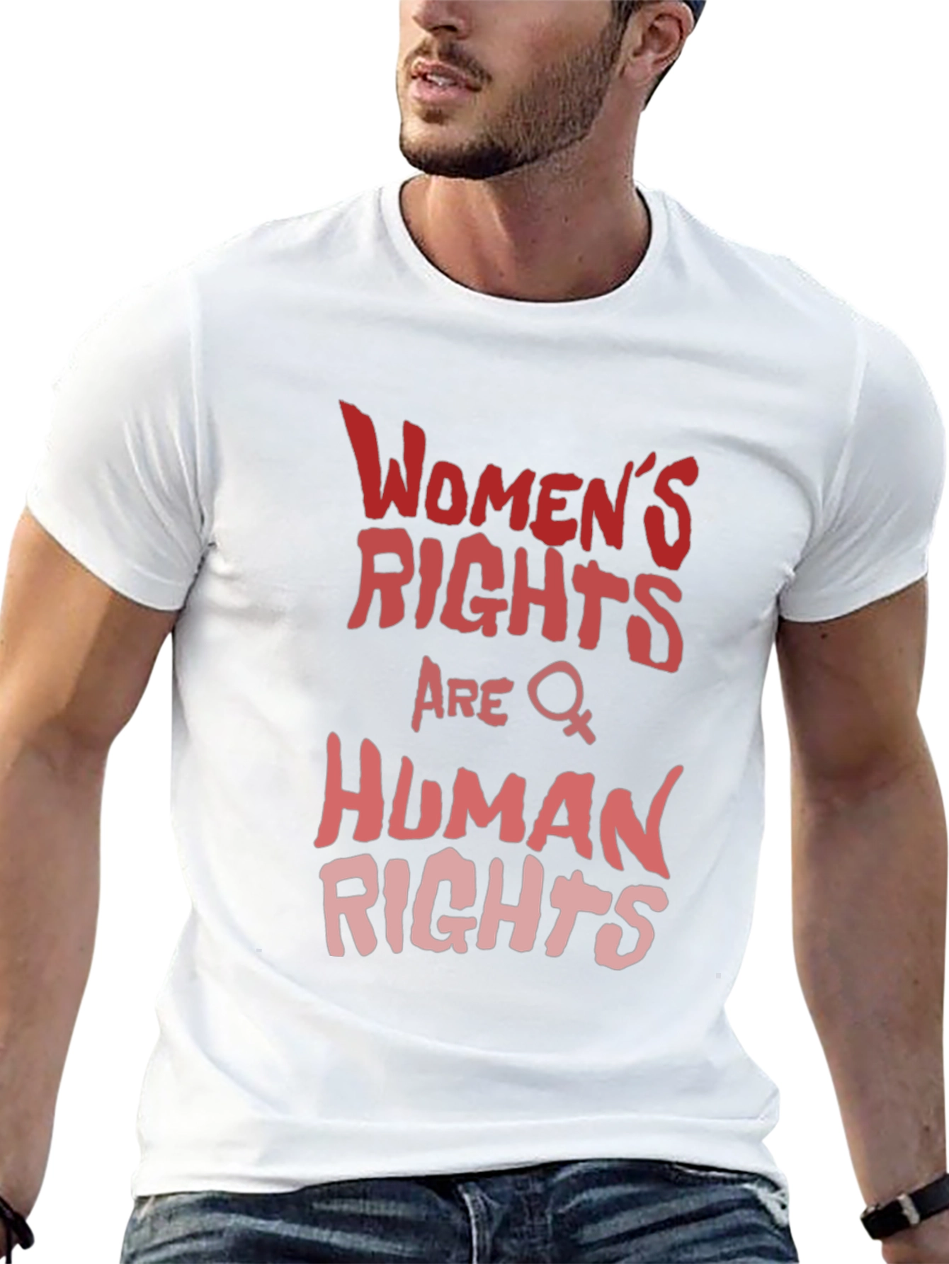 Womens Rights Are Human Rights Graphic Tee