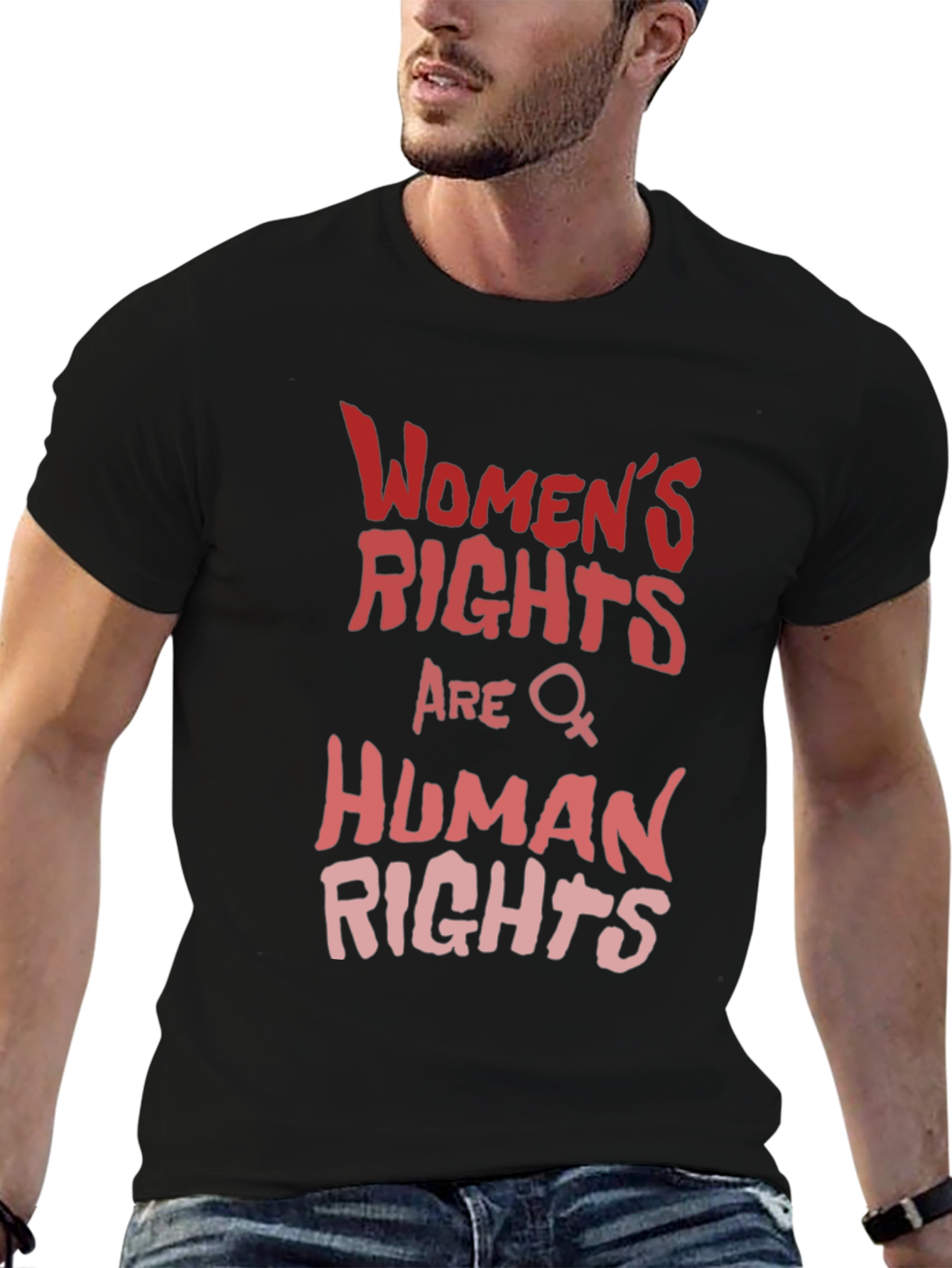 Womens Rights Are Human Rights Graphic Tee