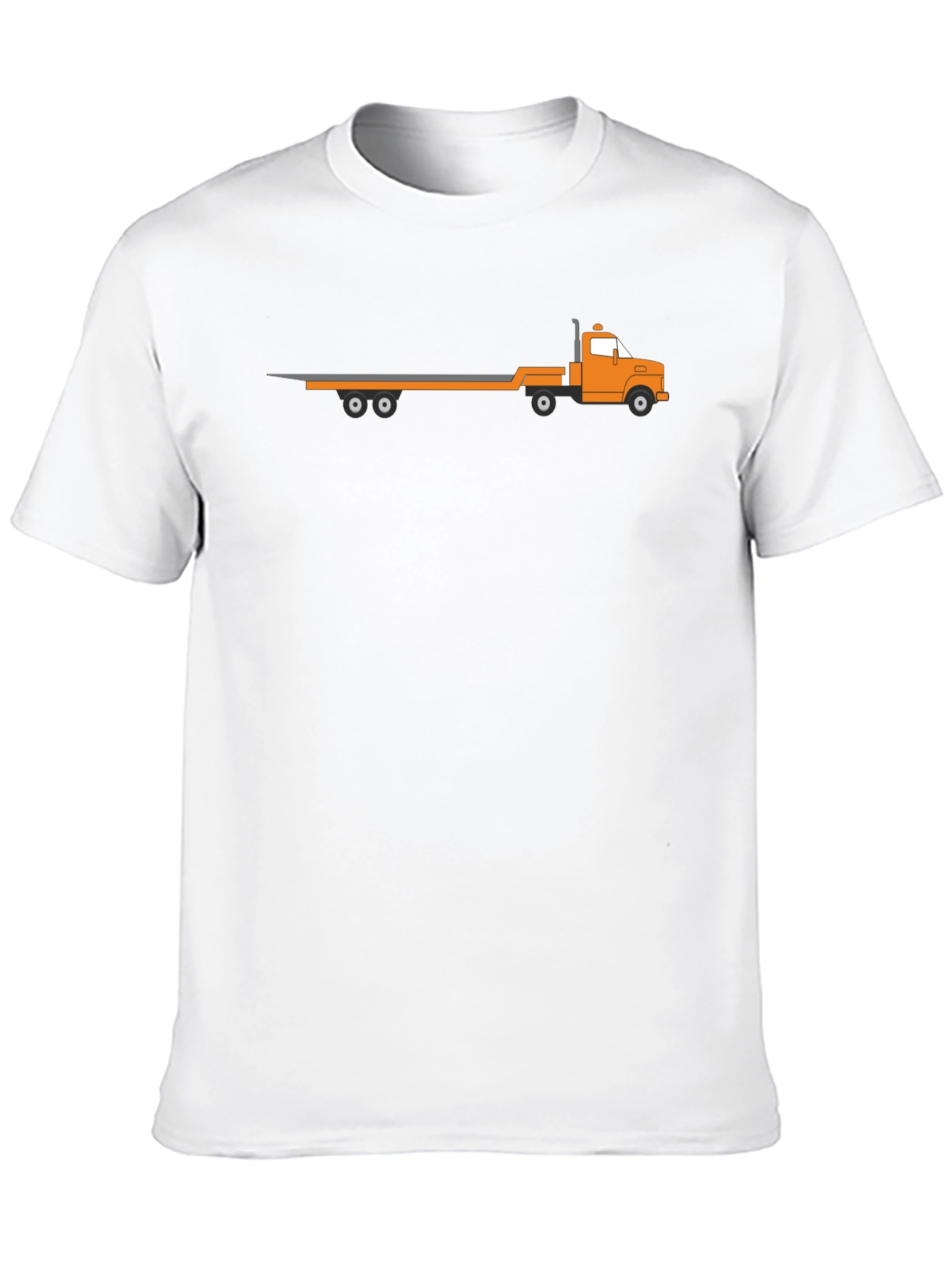 Flatbed Tow Truck Graphic T-Shirt
