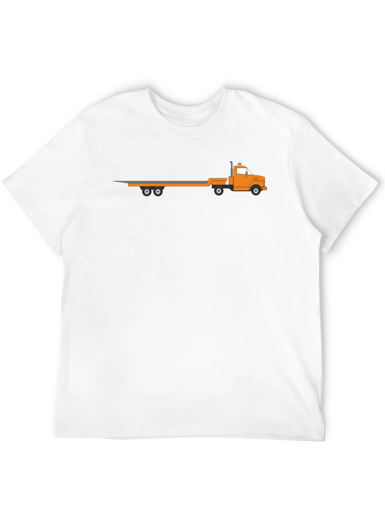 Flatbed Tow Truck Graphic T-Shirt