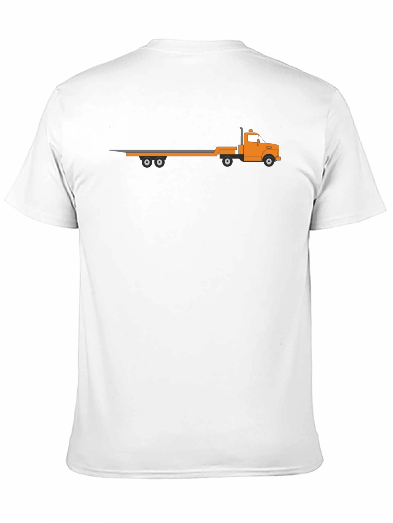 Flatbed Tow Truck Graphic T-Shirt