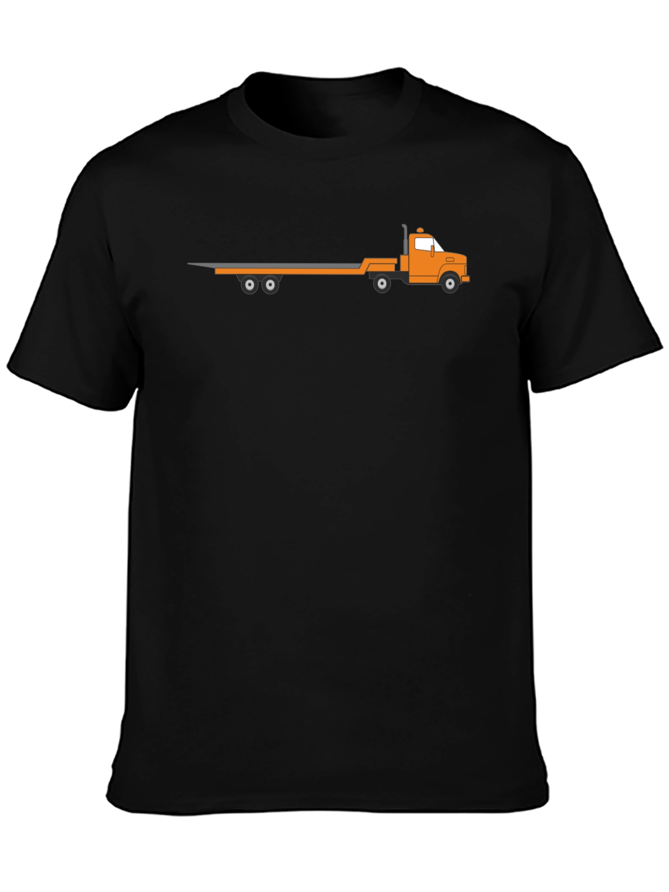 Flatbed Tow Truck Graphic T-Shirt