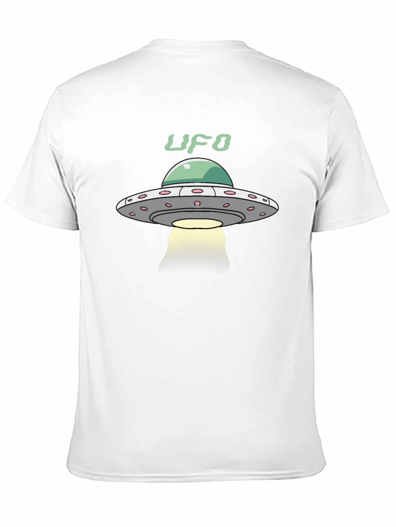 UFO Graphic Black T-Shirt