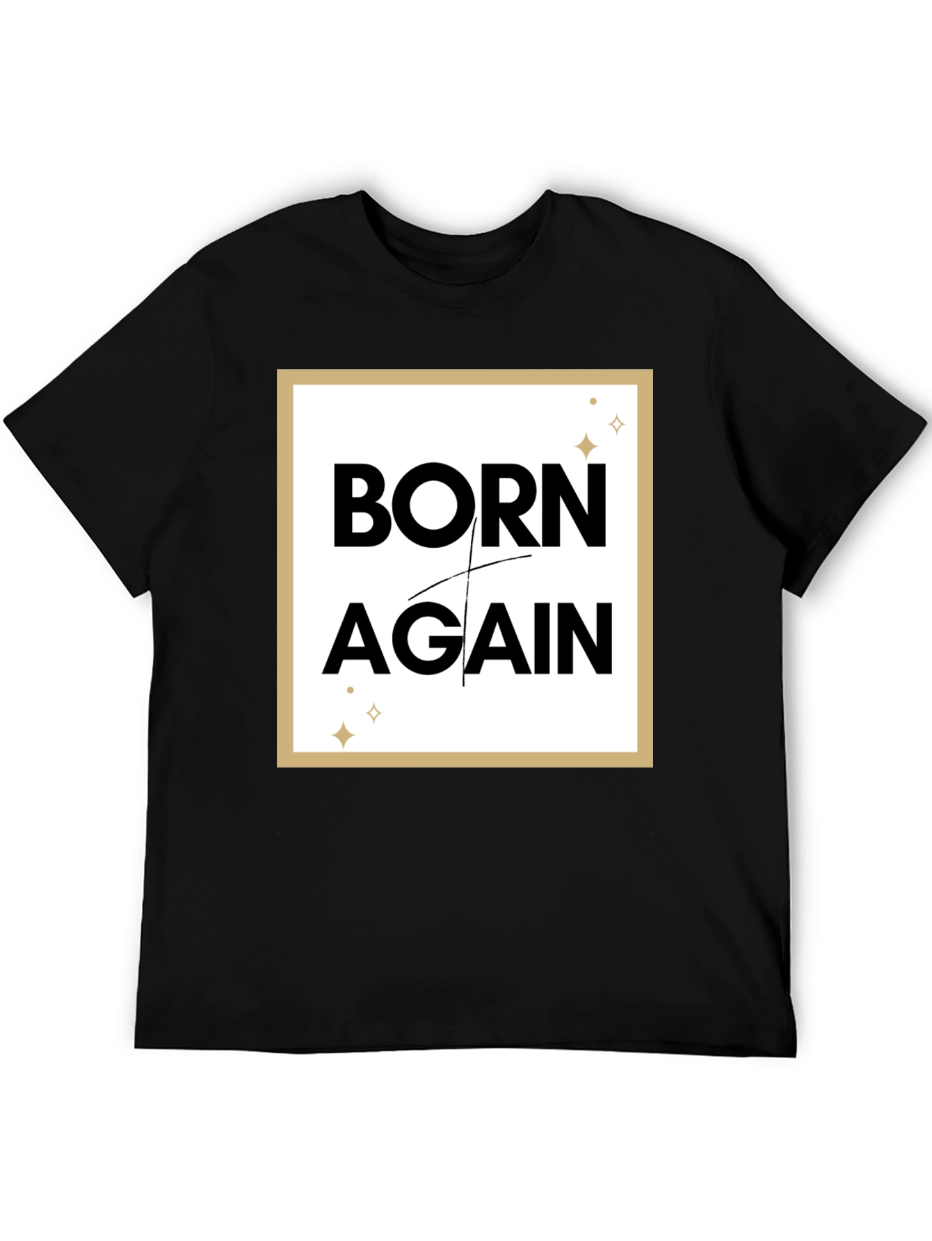 Born Again Graphic Tee - Black T-Shirt