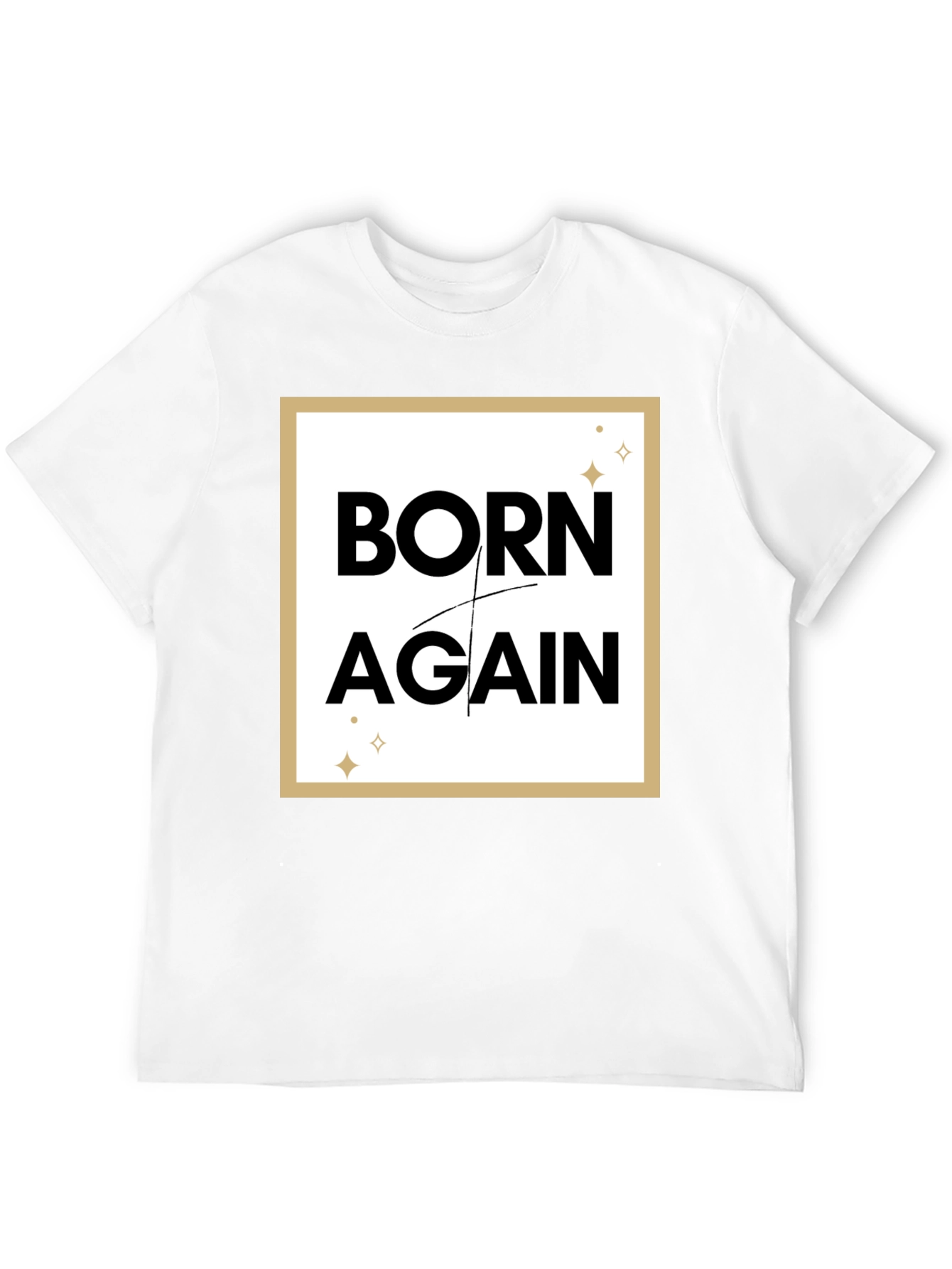 Born Again Graphic Tee - Black T-Shirt