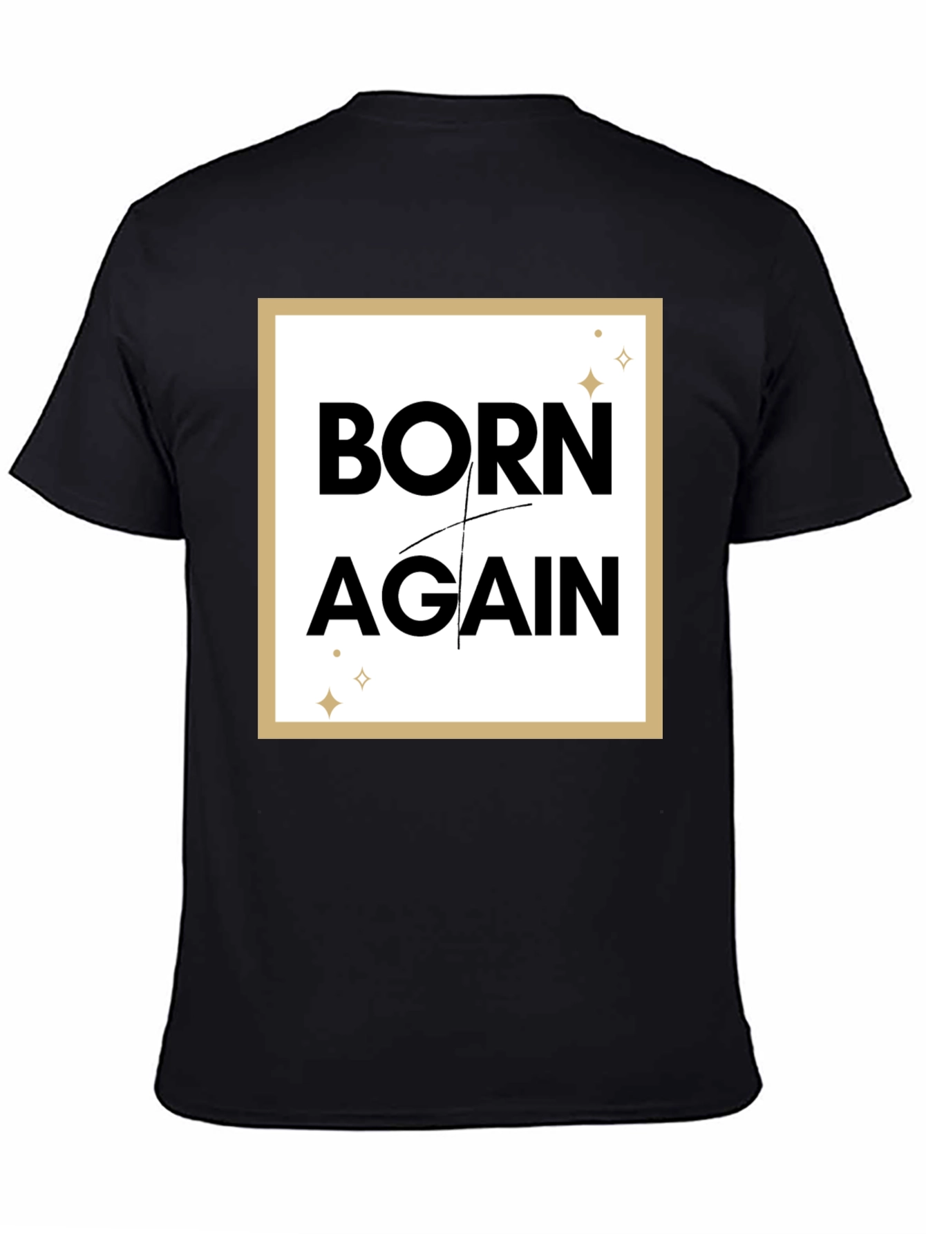 Born Again Graphic Tee - Black T-Shirt