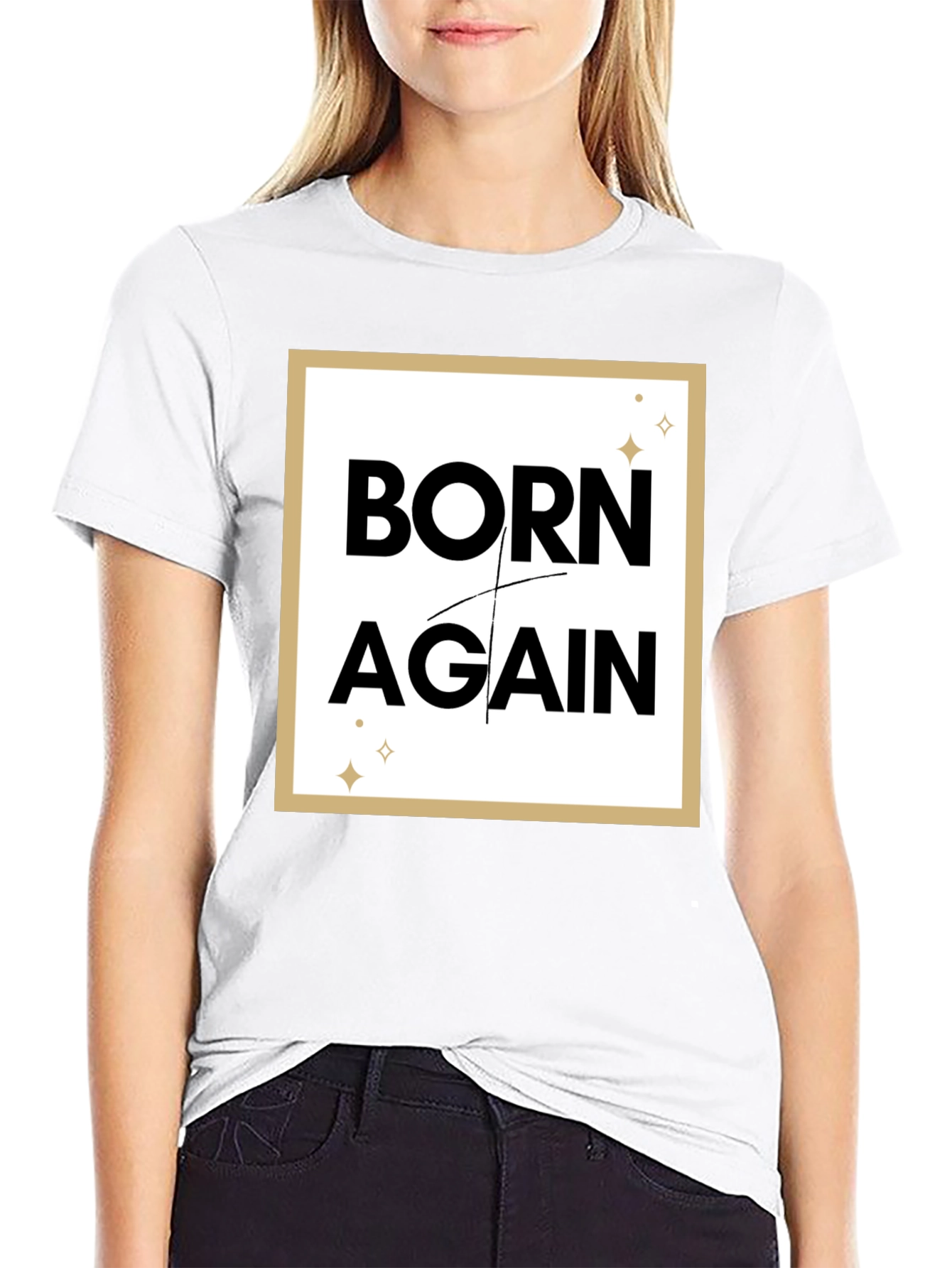 Born Again Graphic Tee - Black T-Shirt