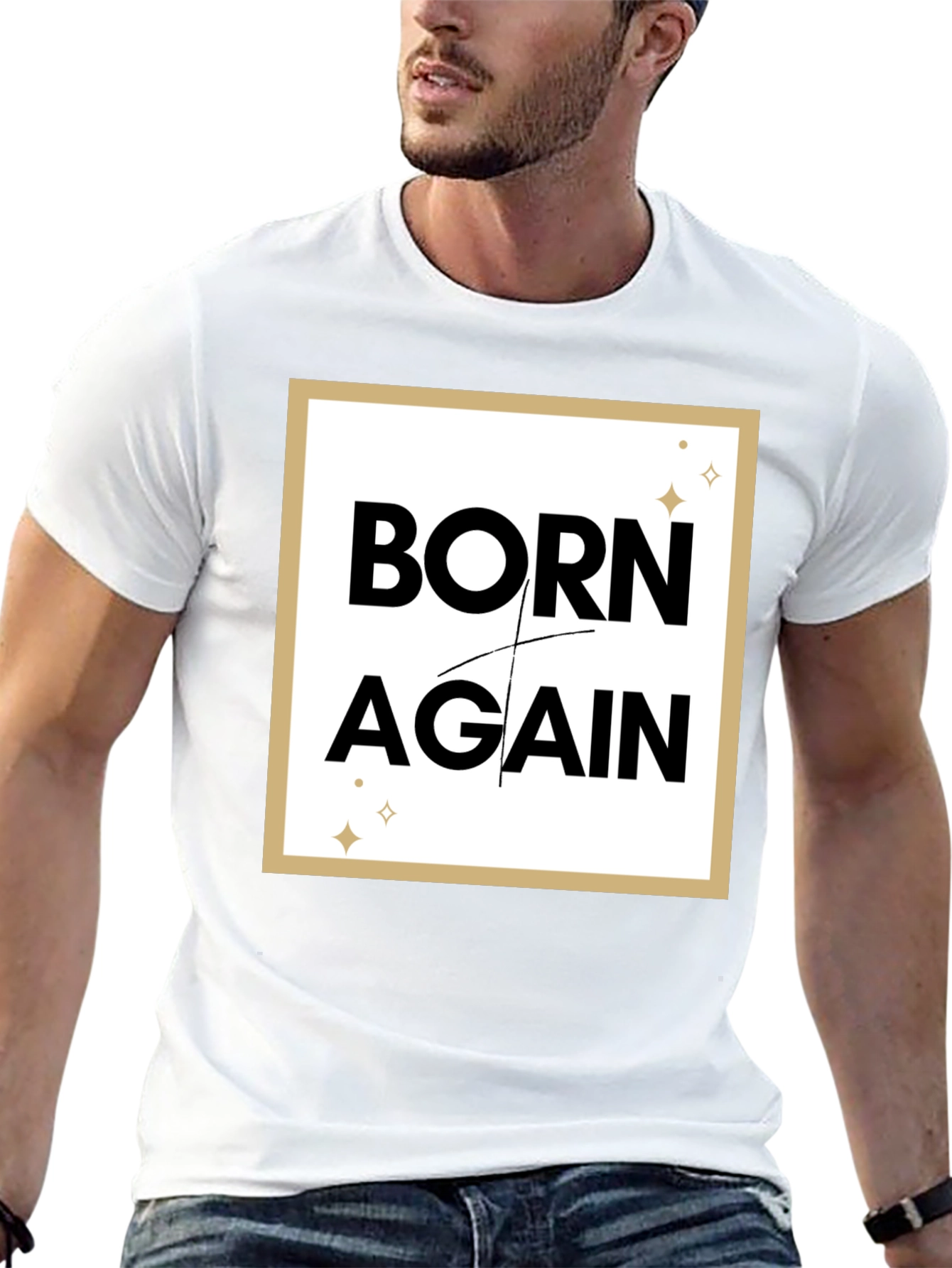 Born Again Graphic Tee - Black T-Shirt