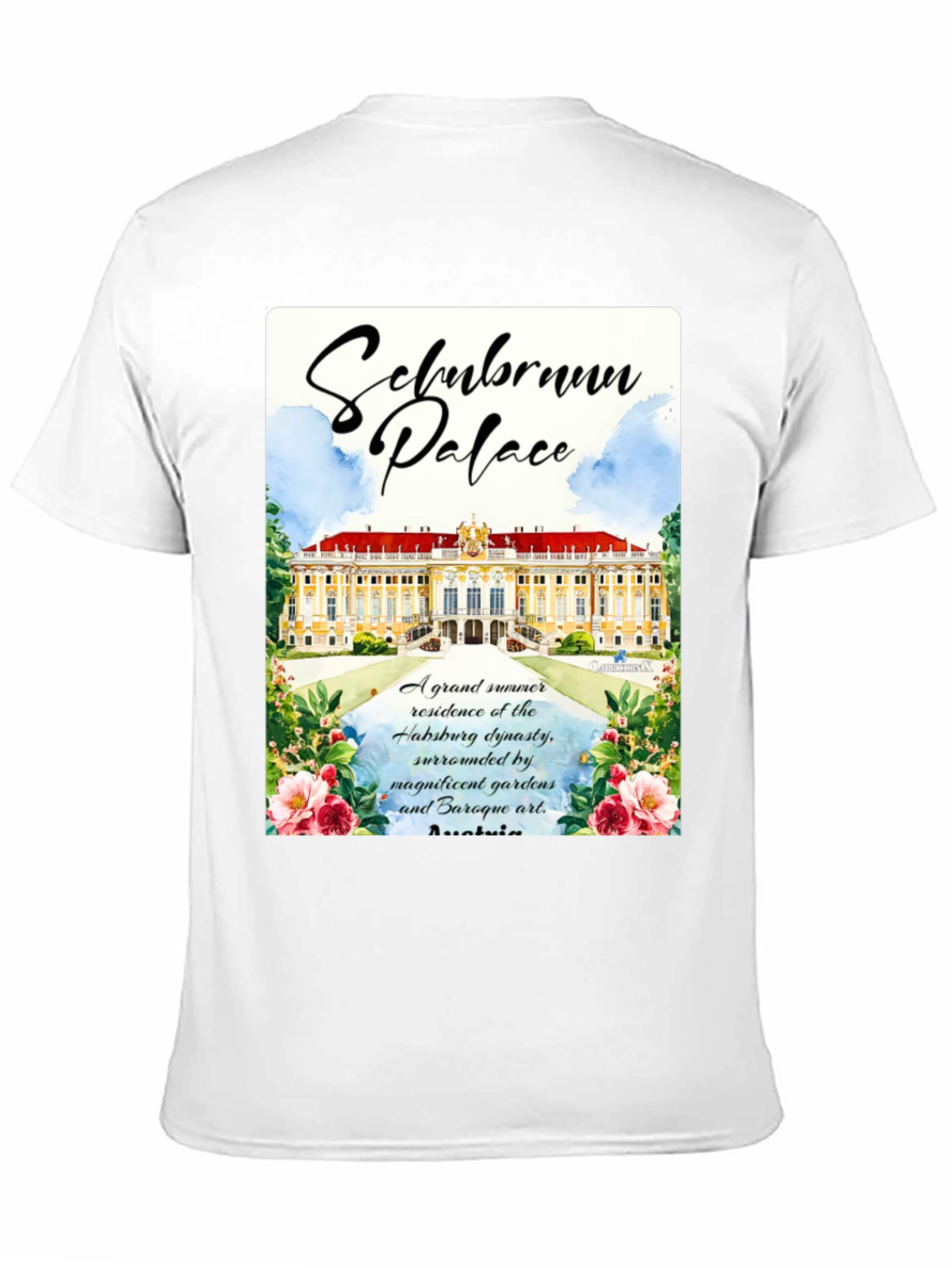 Schonbrunn Palace Austria Graphic T-Shirt