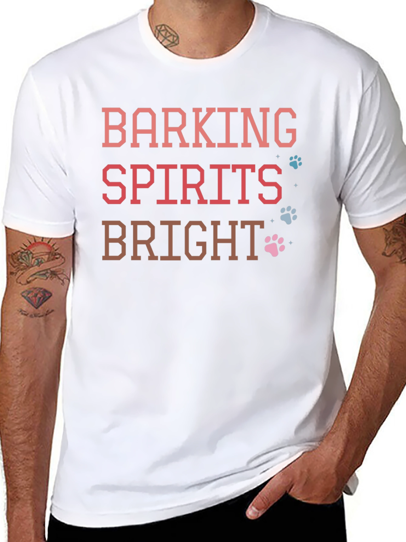 Barking Spirits Bright Dog Lover T-Shirt
