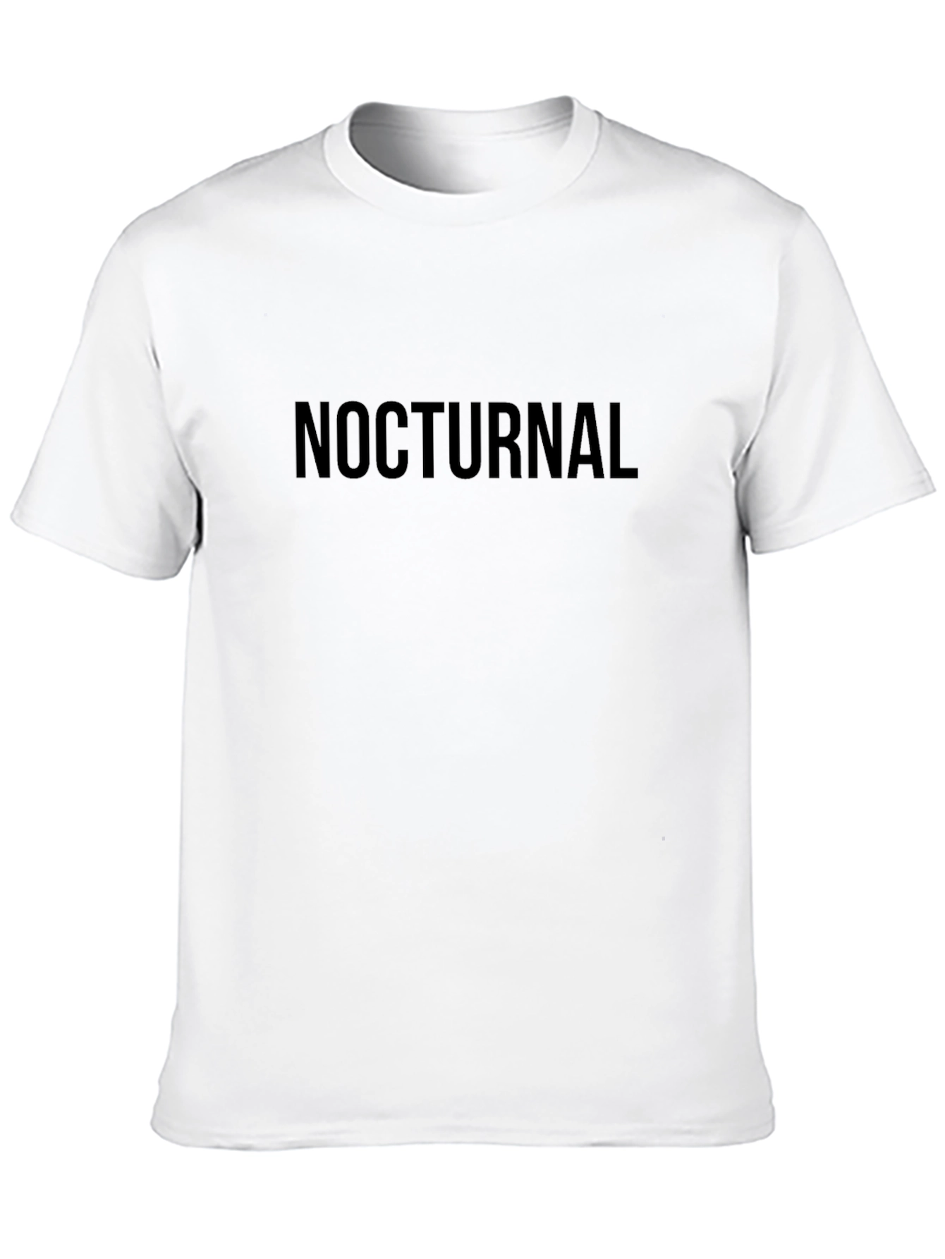 Nocturnal Black T-Shirt: Sleek & Stylish