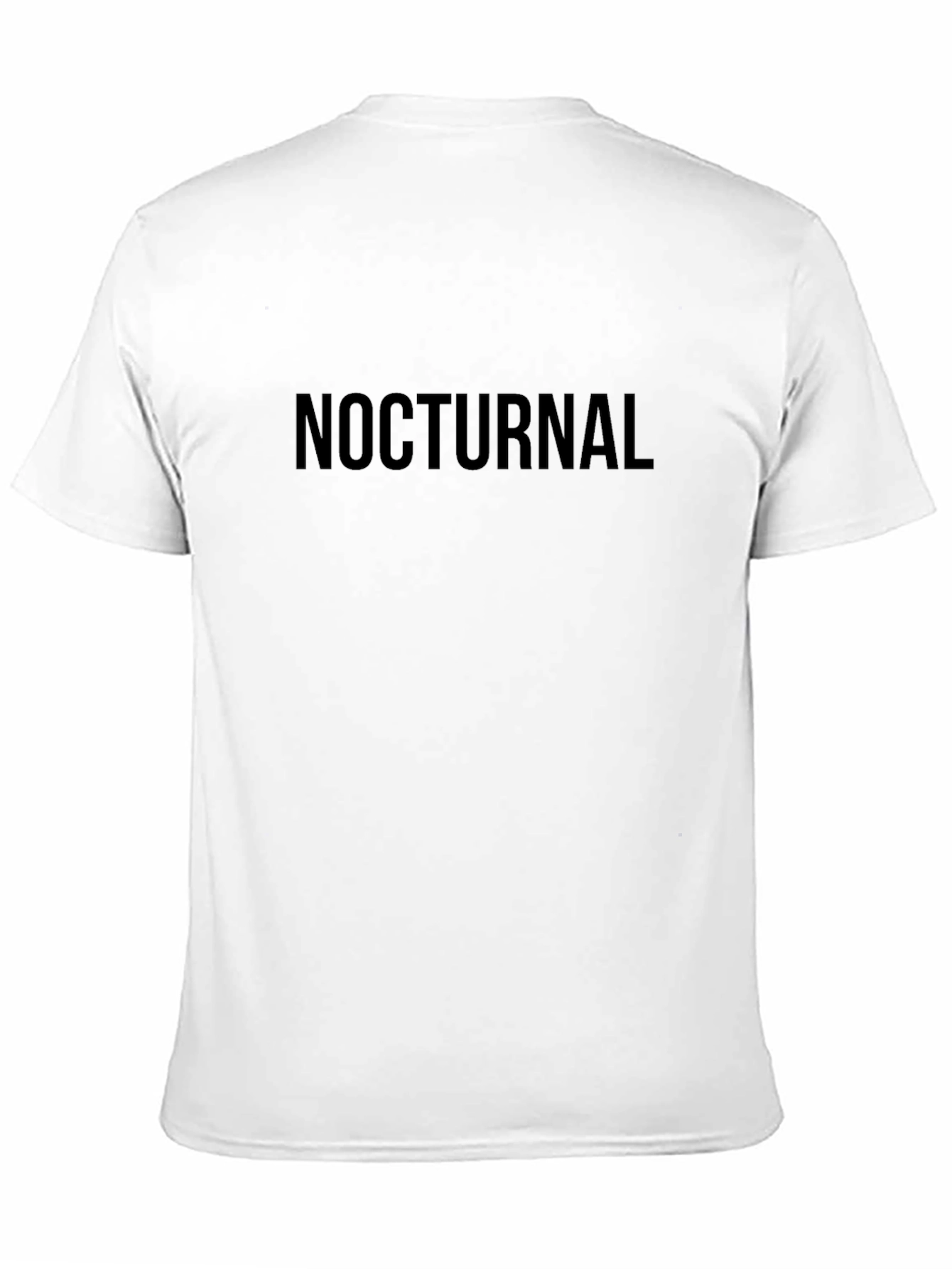 Nocturnal Black T-Shirt: Sleek & Stylish