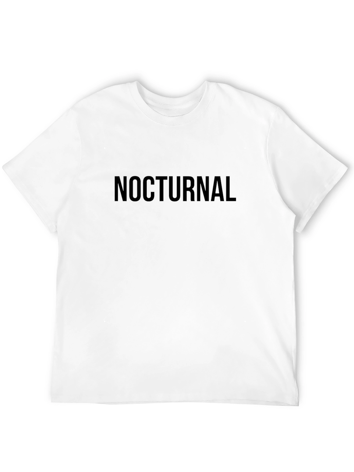 Nocturnal Black T-Shirt: Sleek & Stylish