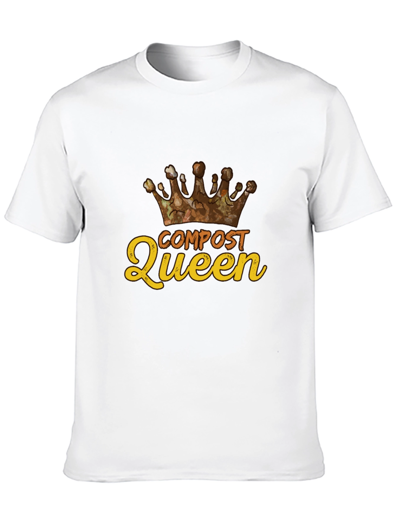 Compost Queen T-Shirt -  Gardening Humor Tee