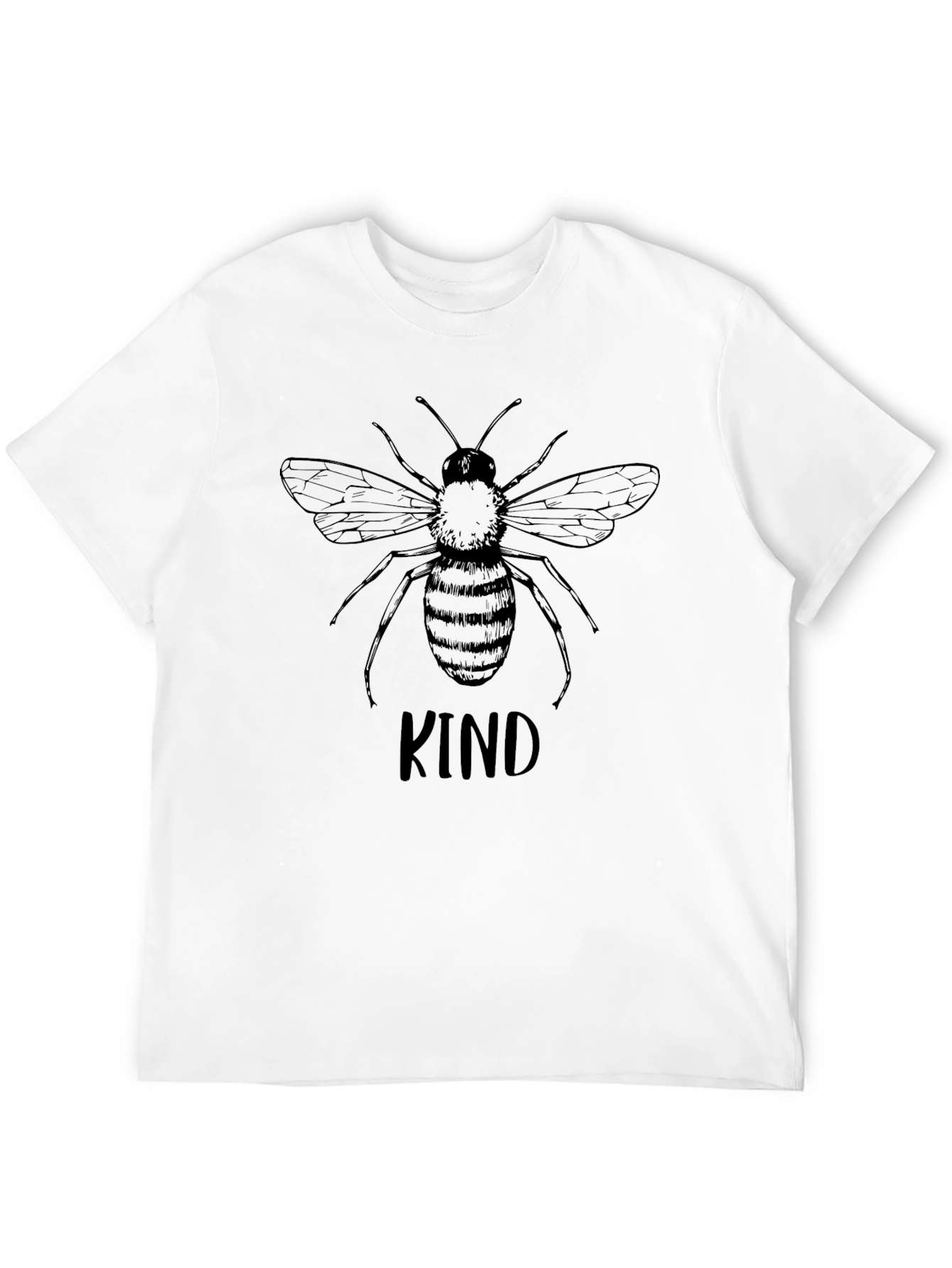 Bee Kind Graphic Tee - Unisex Black T-Shirt