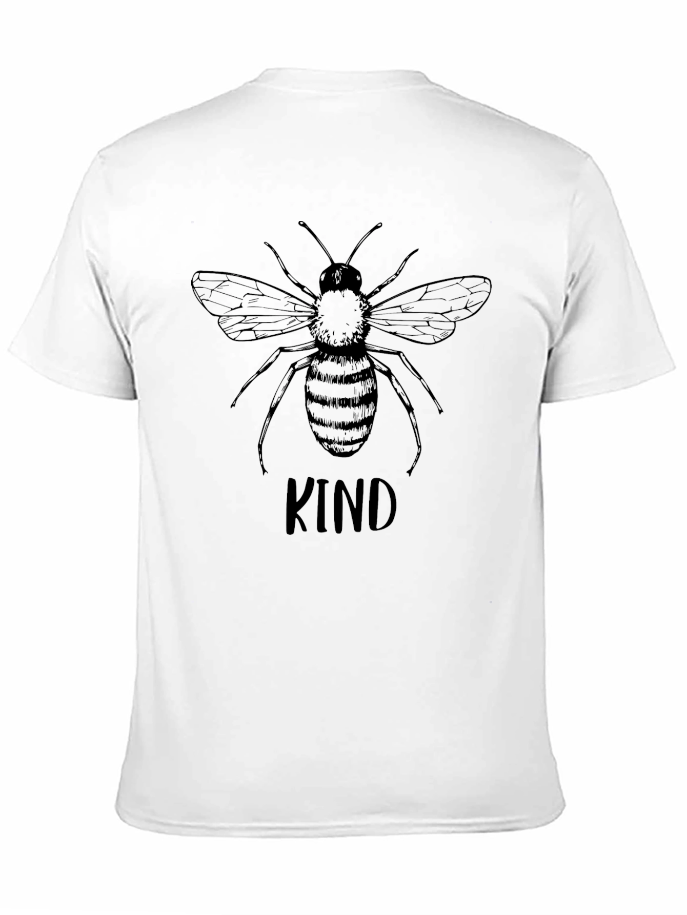 Bee Kind Graphic Tee - Unisex Black T-Shirt