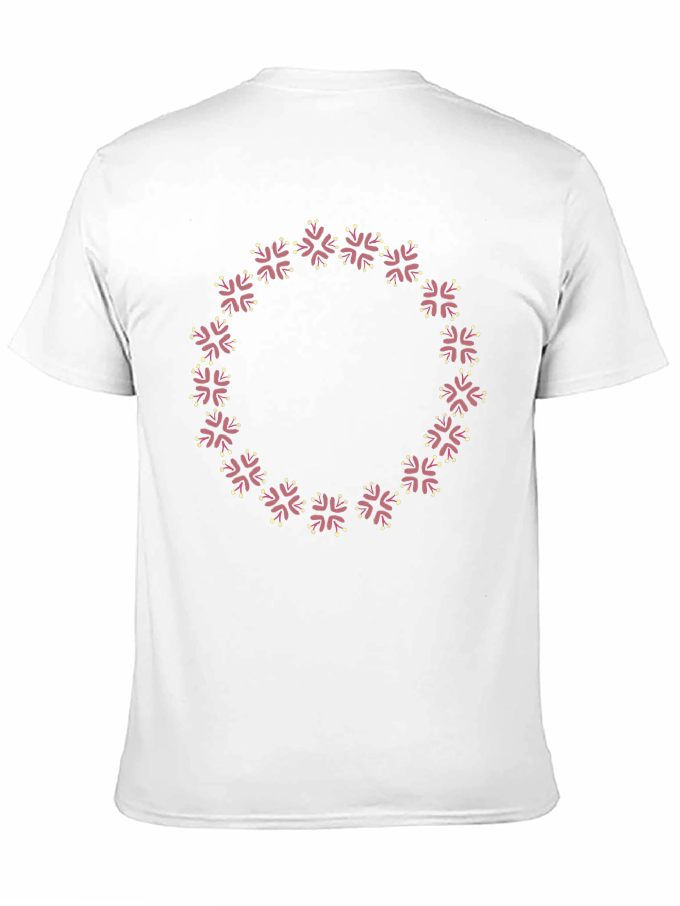 Circular Floral T-Shirt - Stylish Comfort
