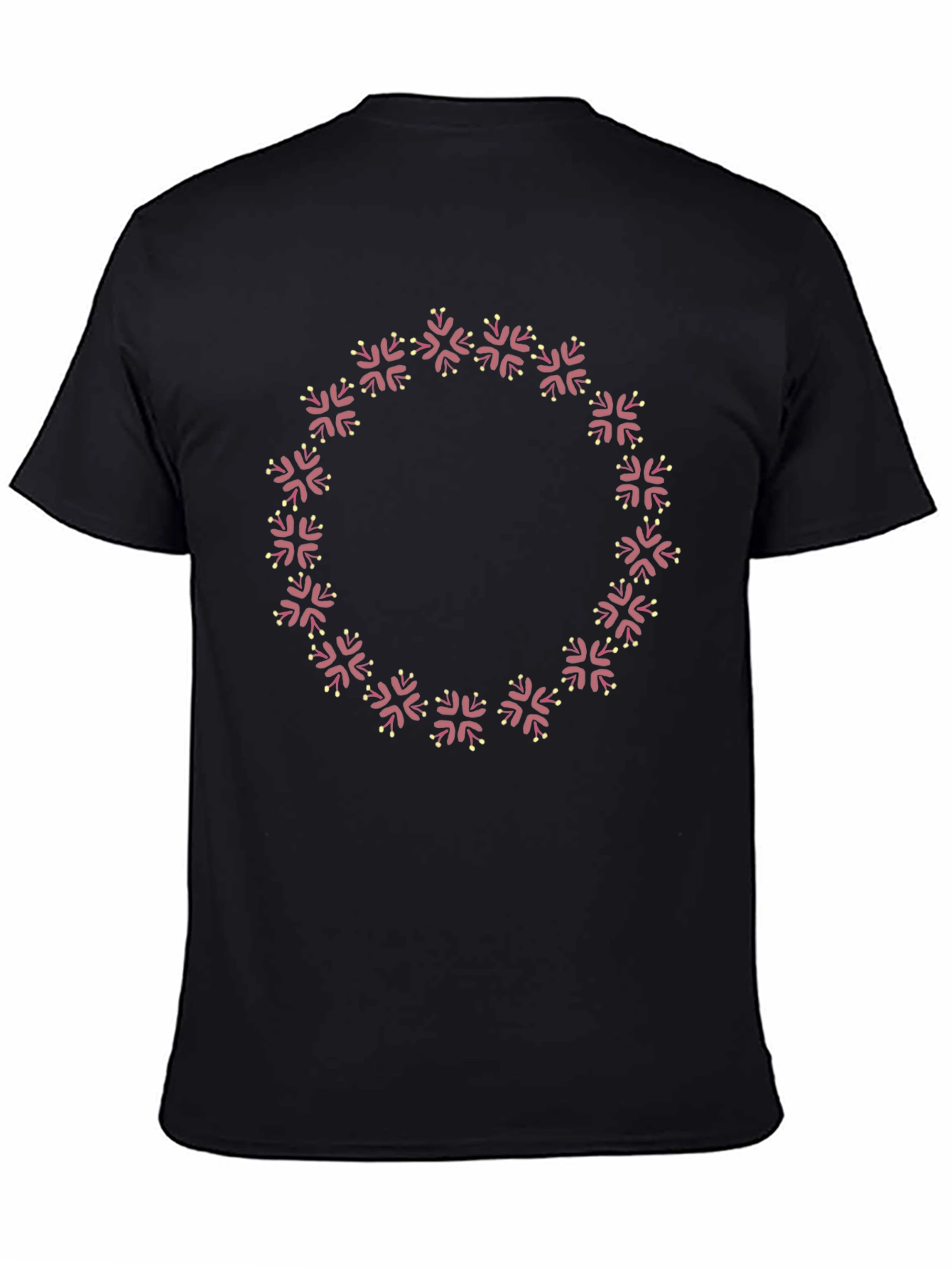 Circular Floral T-Shirt - Stylish Comfort