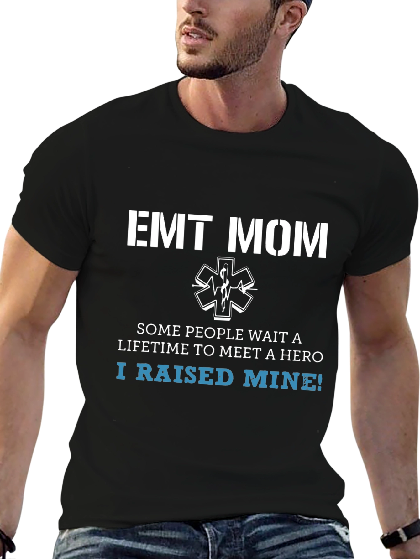 EMT Mom Hero T-Shirt - Raise Your Hero!