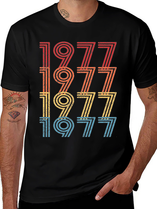Vintage 1977 T-Shirt - Retro Birthday Gift