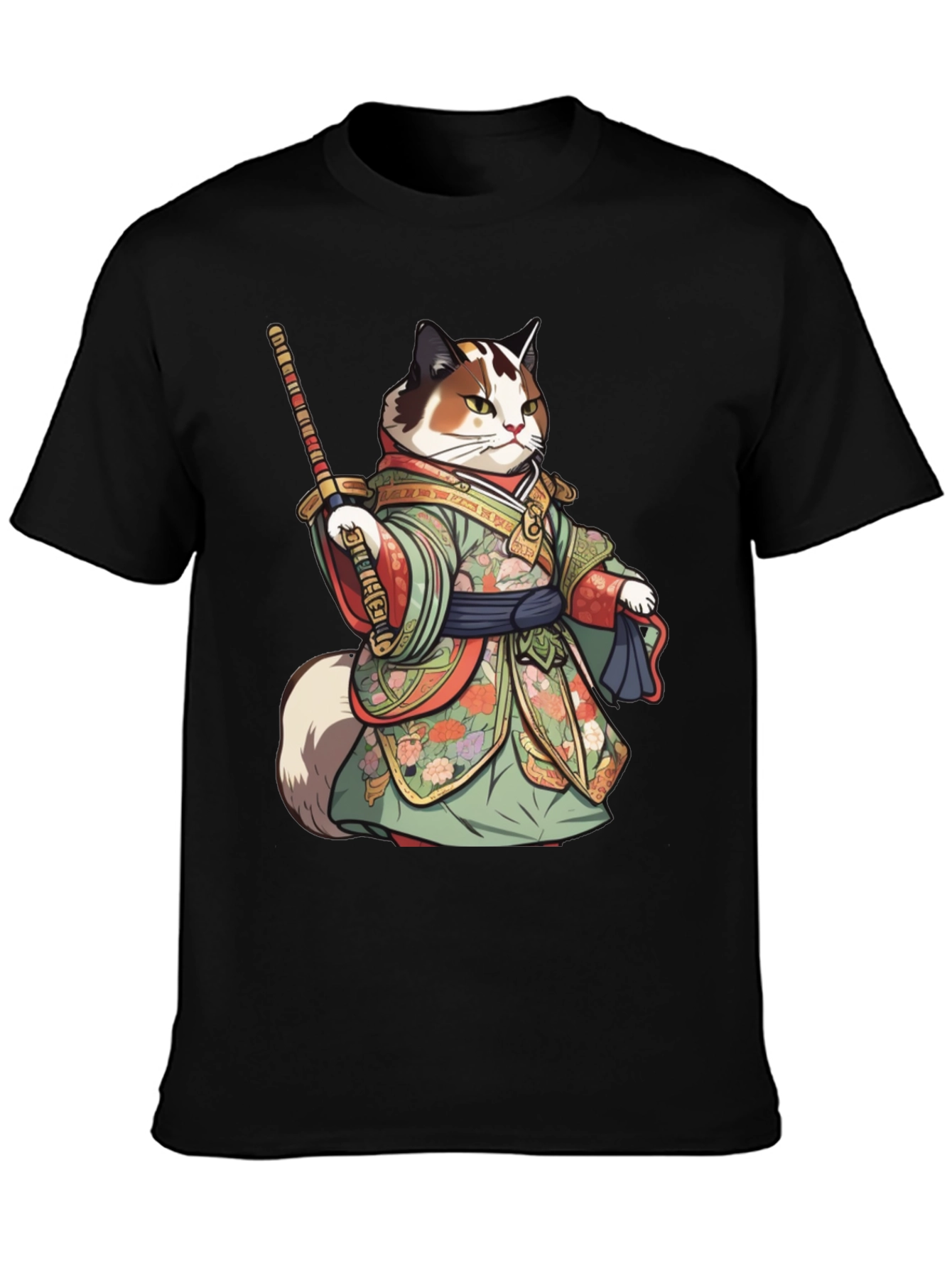 Samurai Cat T-Shirt