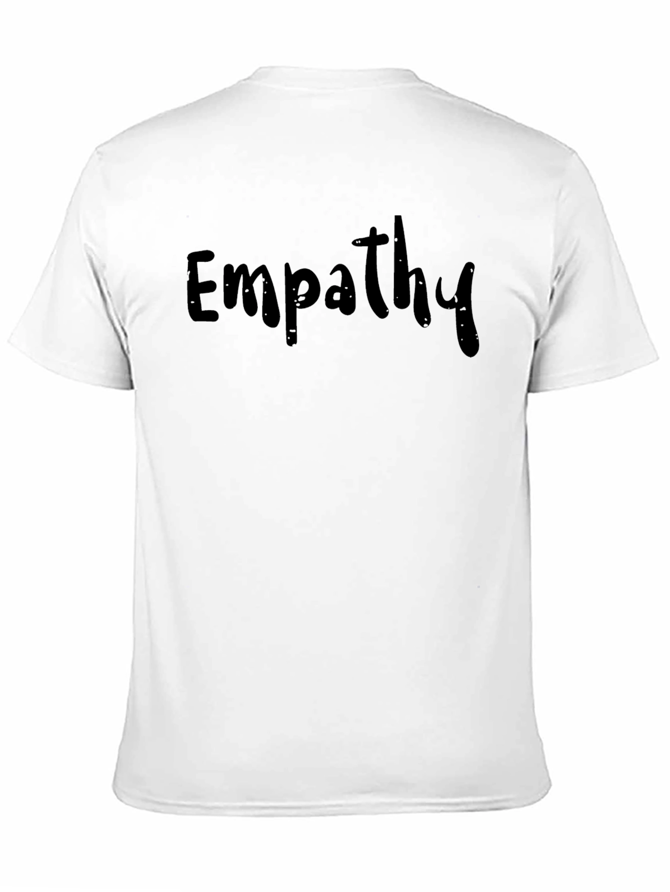 Empathy Black T-Shirt - Stylish and Comfortable