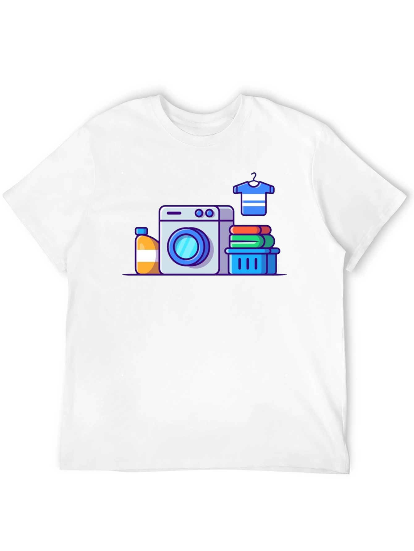 Laundry Day Graphic T-Shirt - Clean Comfort