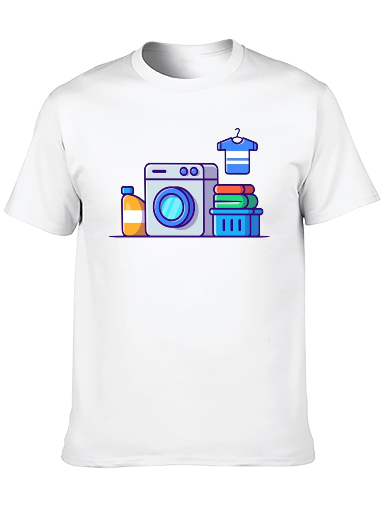 Laundry Day Graphic T-Shirt - Clean Comfort