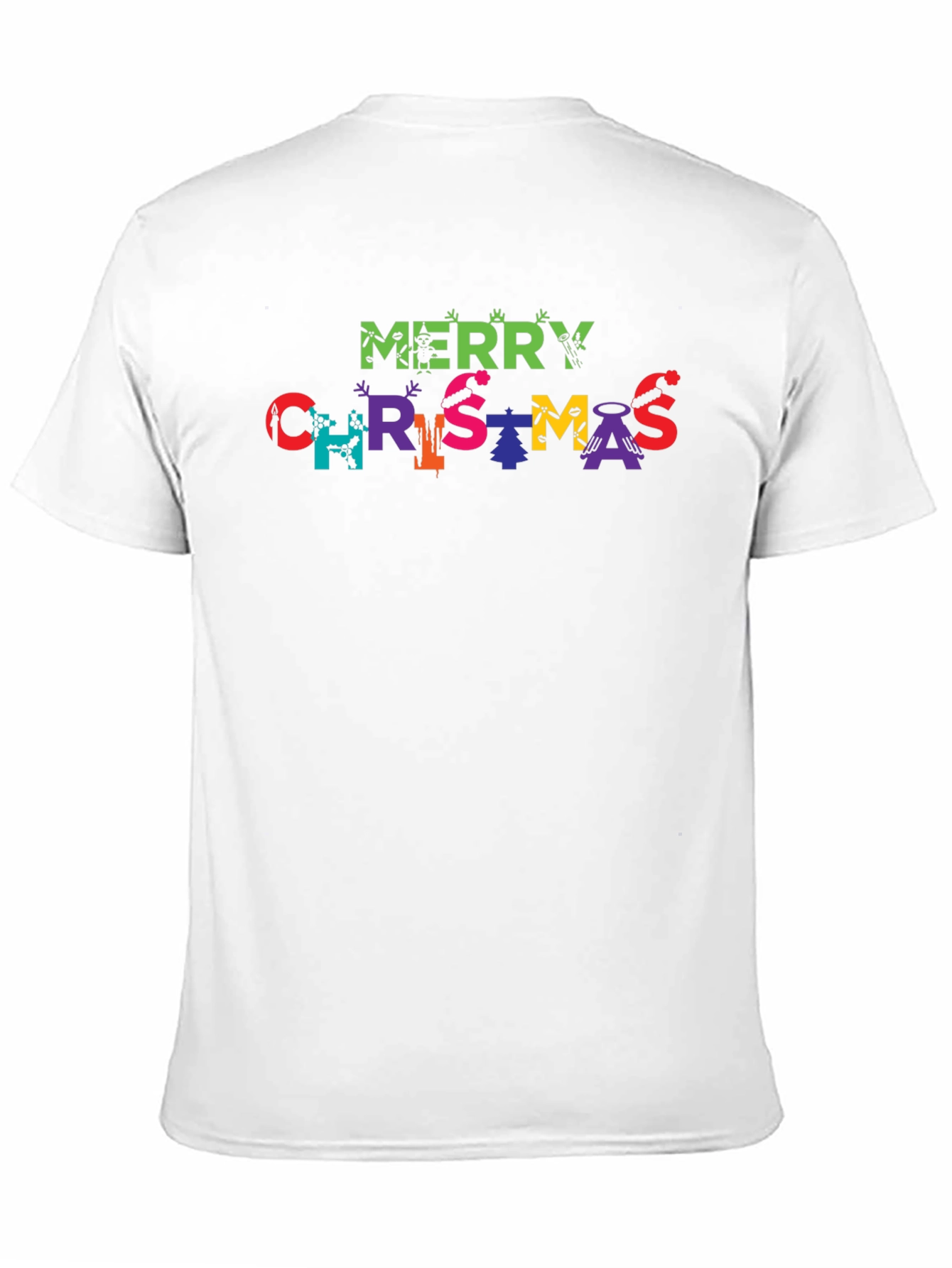 Merry Christmas Graphic Print T-Shirt