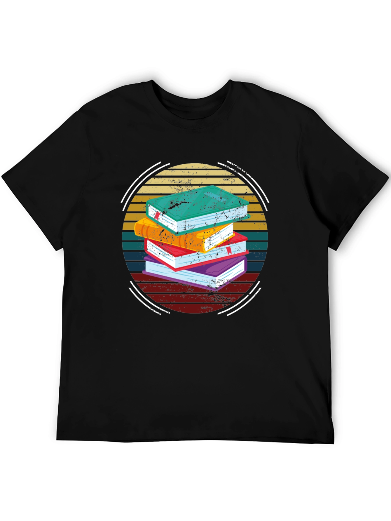Book Lover Retro T-Shirt