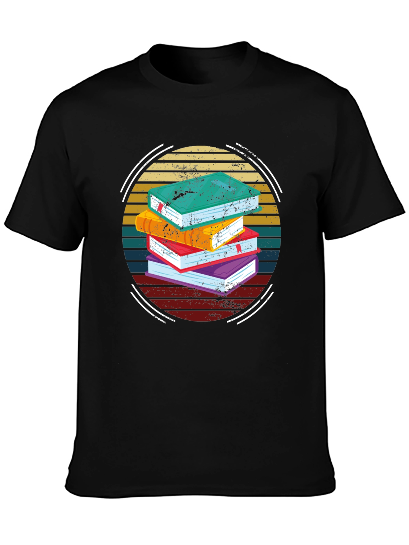 Book Lover Retro T-Shirt