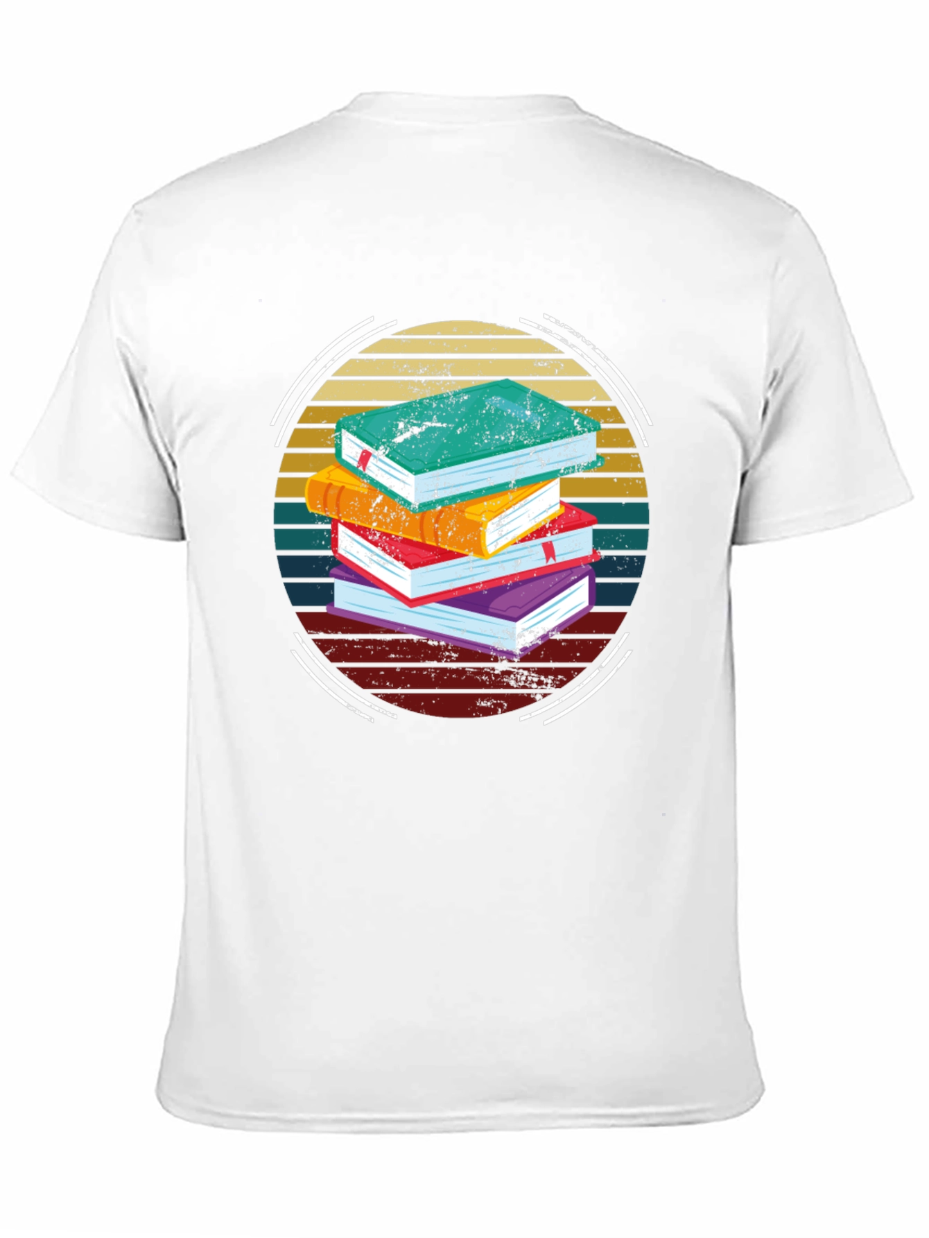 Book Lover Retro T-Shirt